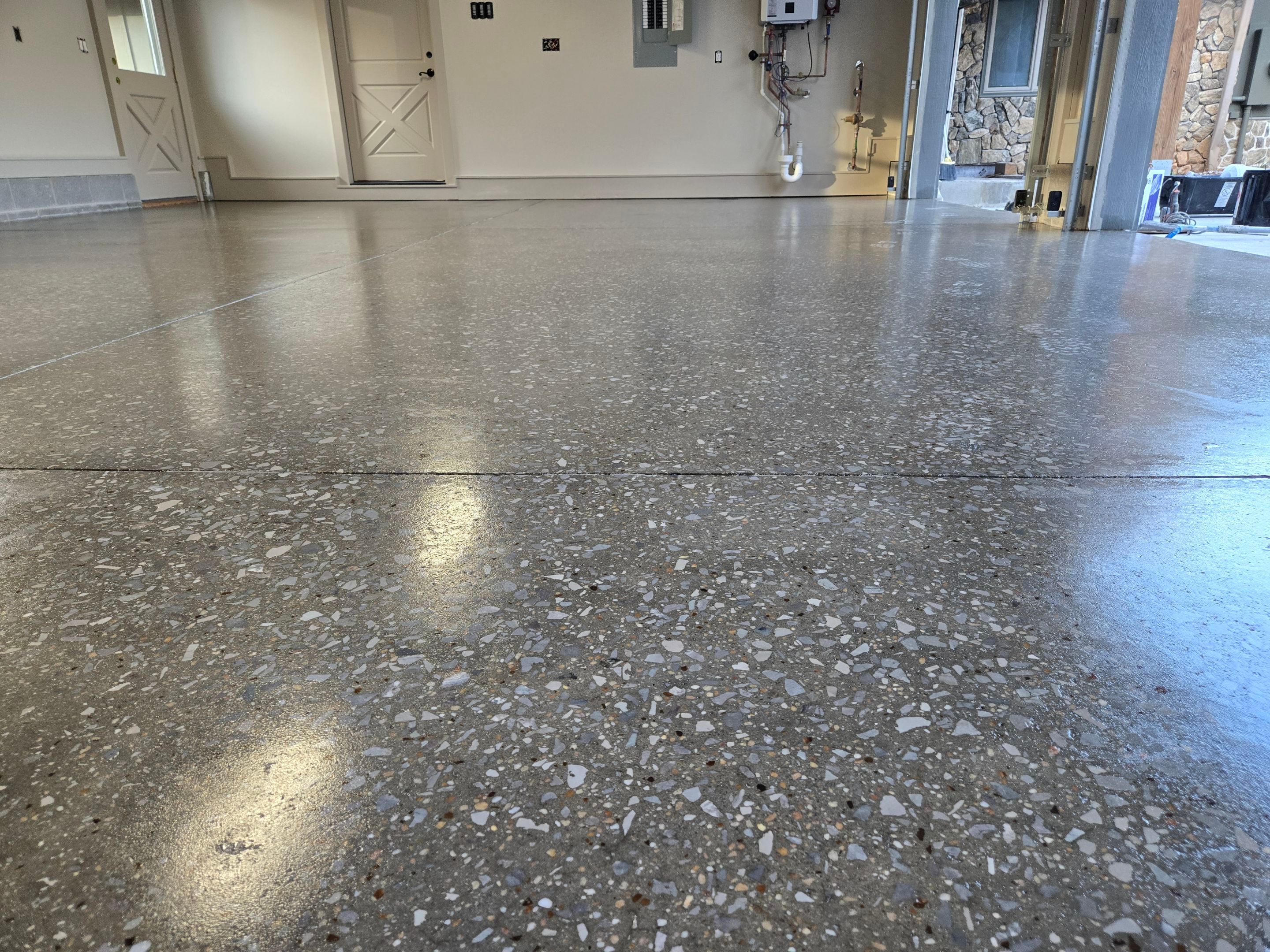 Grind & Seal Garage Upgrade by Elite Floor Solutions