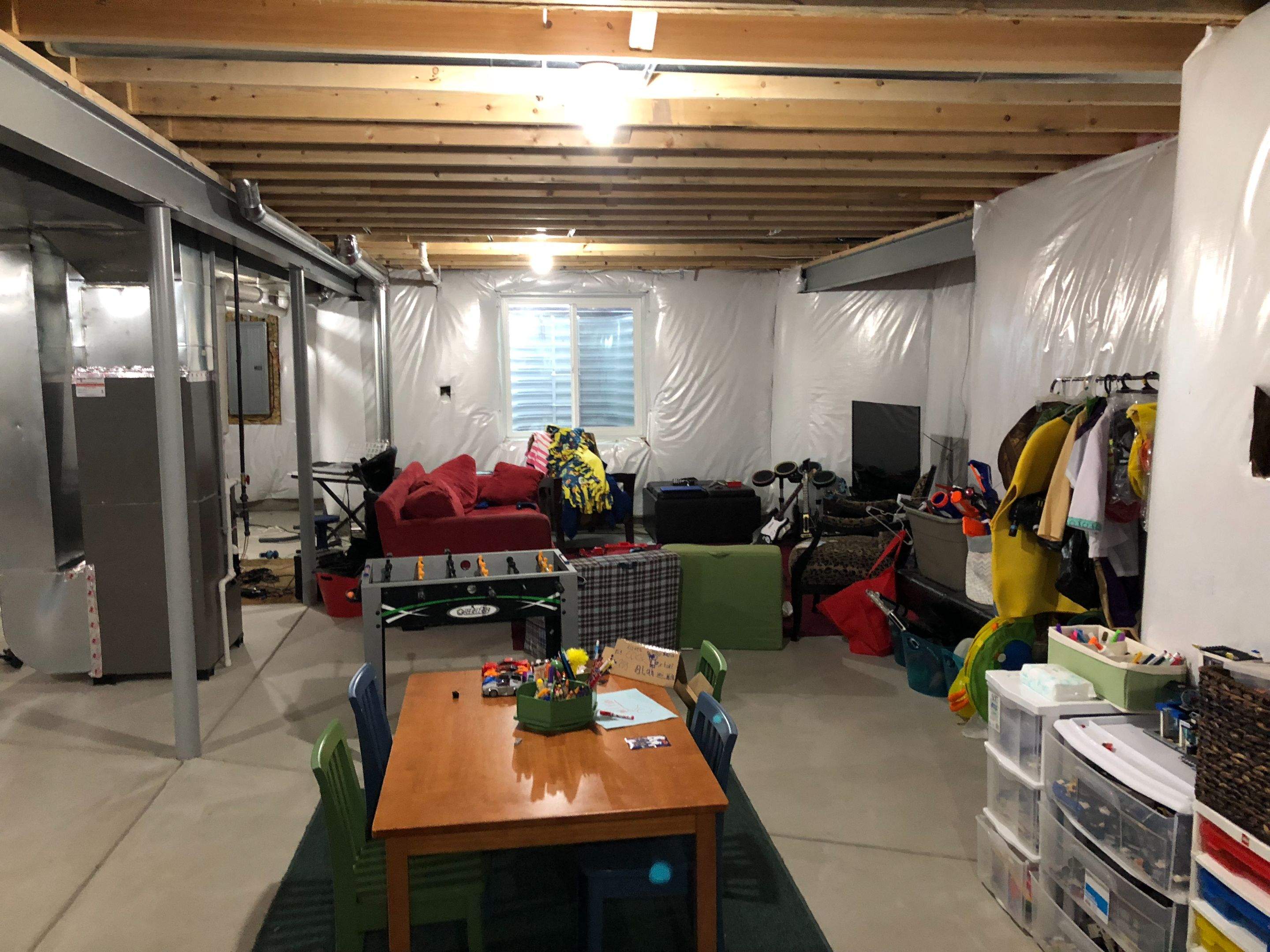 Basement Remodel by Ivy Lea Construction