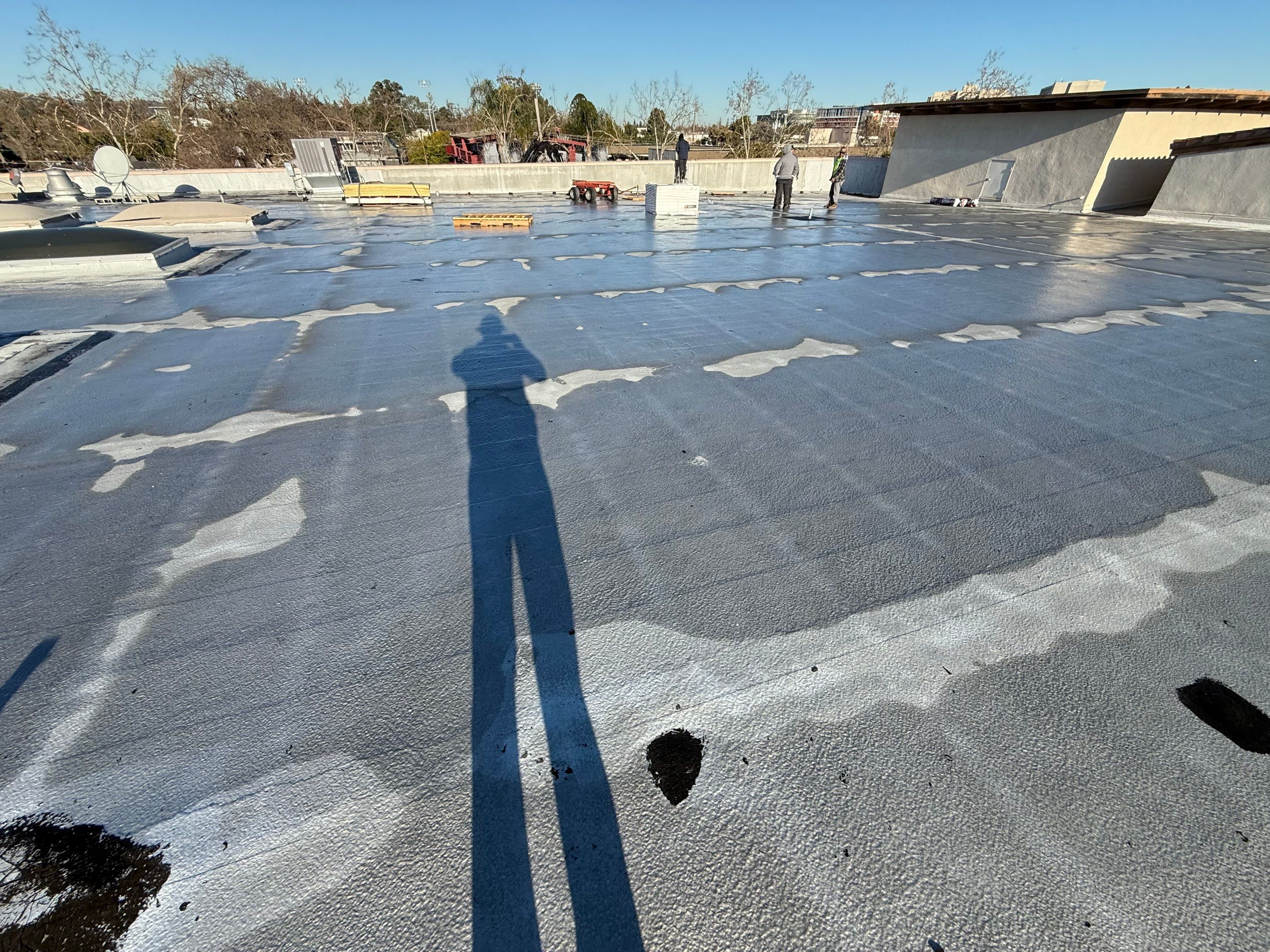 Project in Redwood City, CA by Sanchez Single Ply Roofing