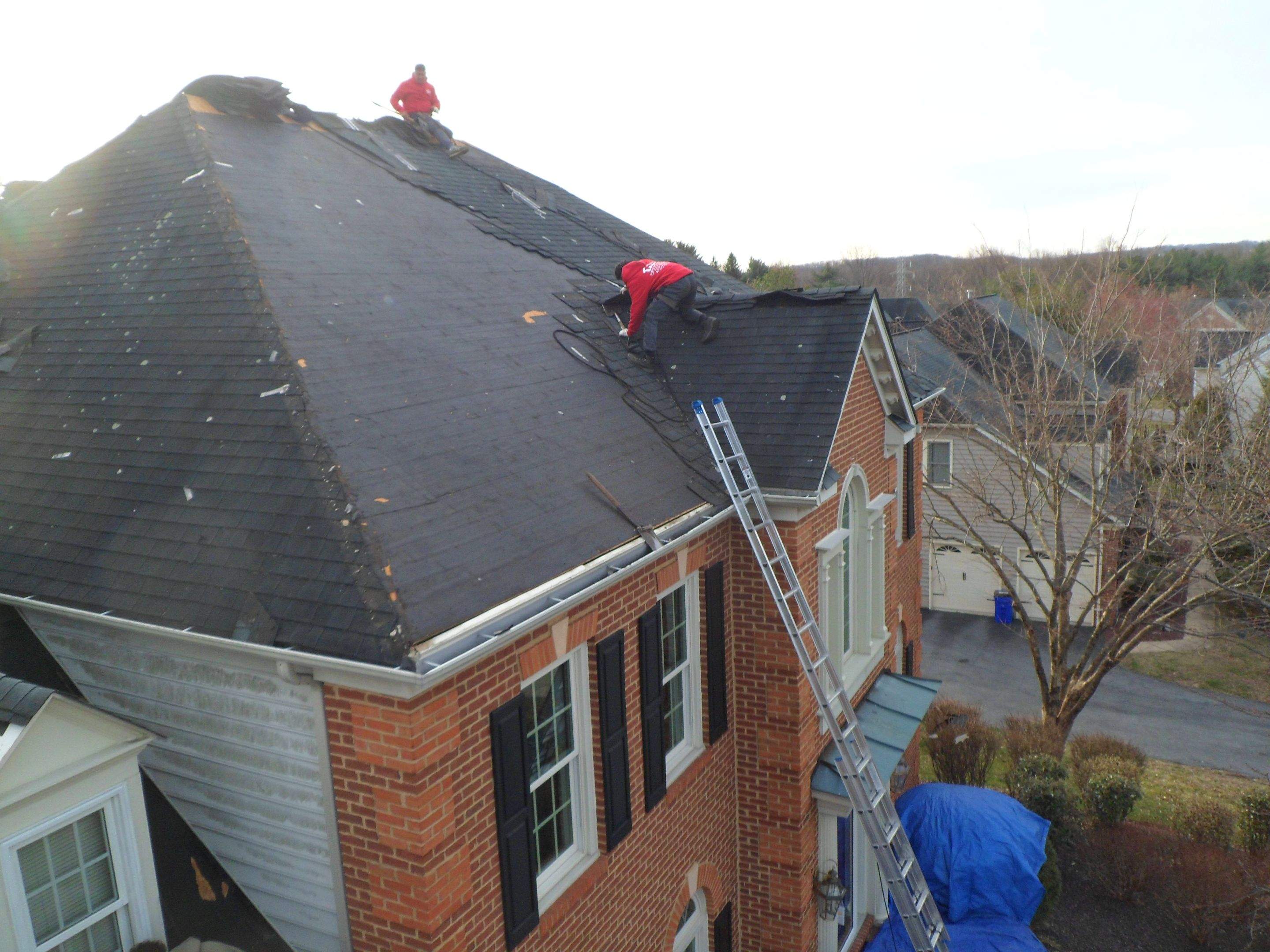 New Roof Installation & New Gutters and downspouts  by Alpha Design Services