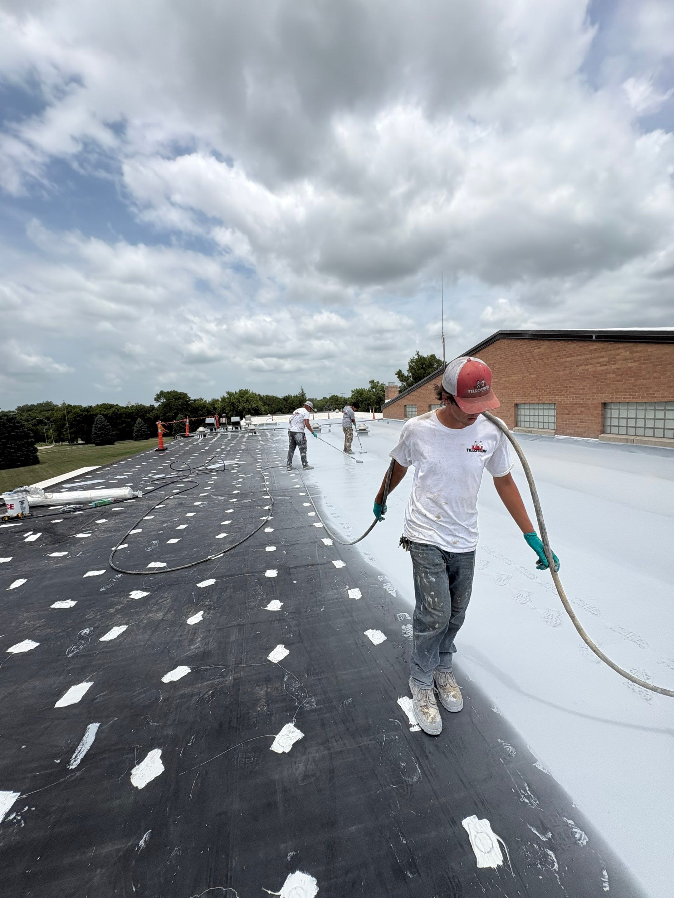 Single-Ply Roofing System – Aquinas Catholic School by Tillotson Enterprises