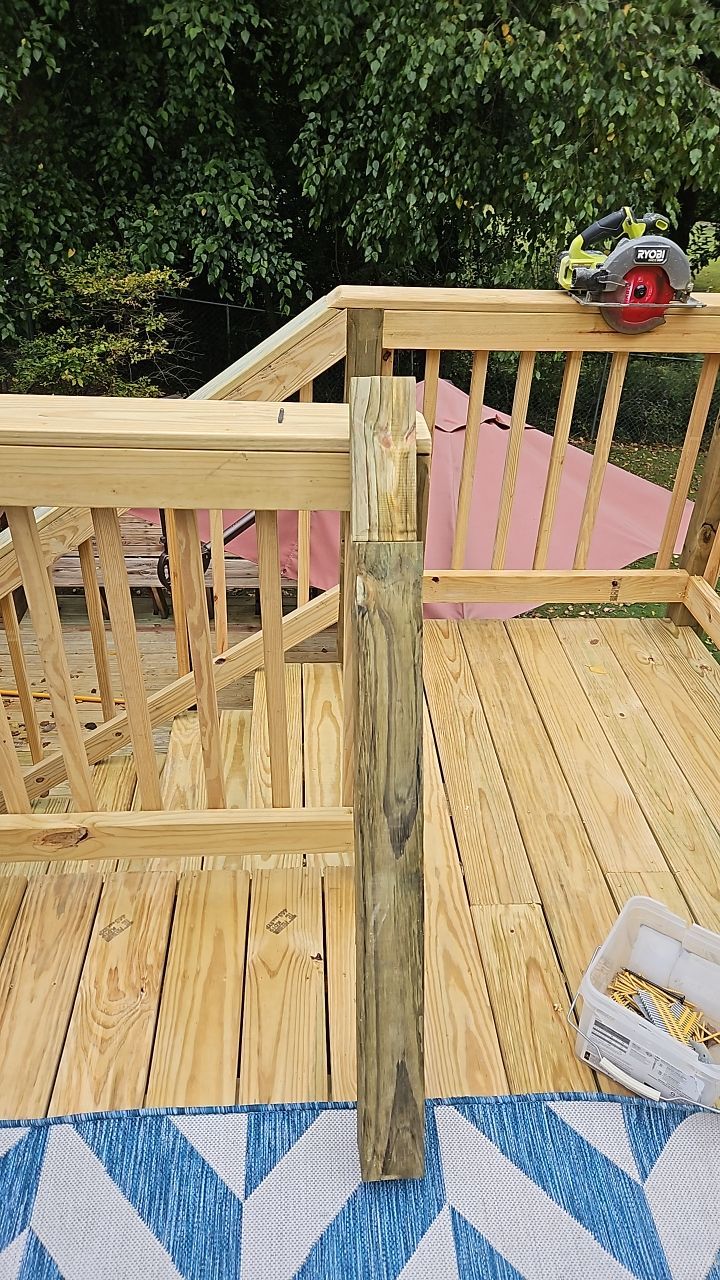 Windsor Blvd - Deck Installation by Pillar and Pine