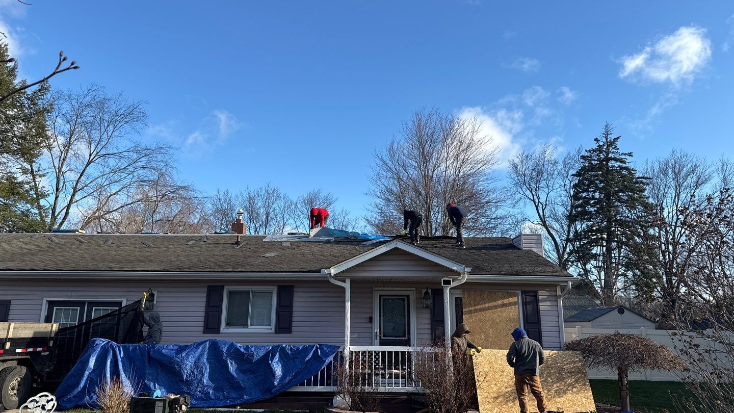 Roof Replacement using CertainTeed Landmark Pewter by 180 Contractors