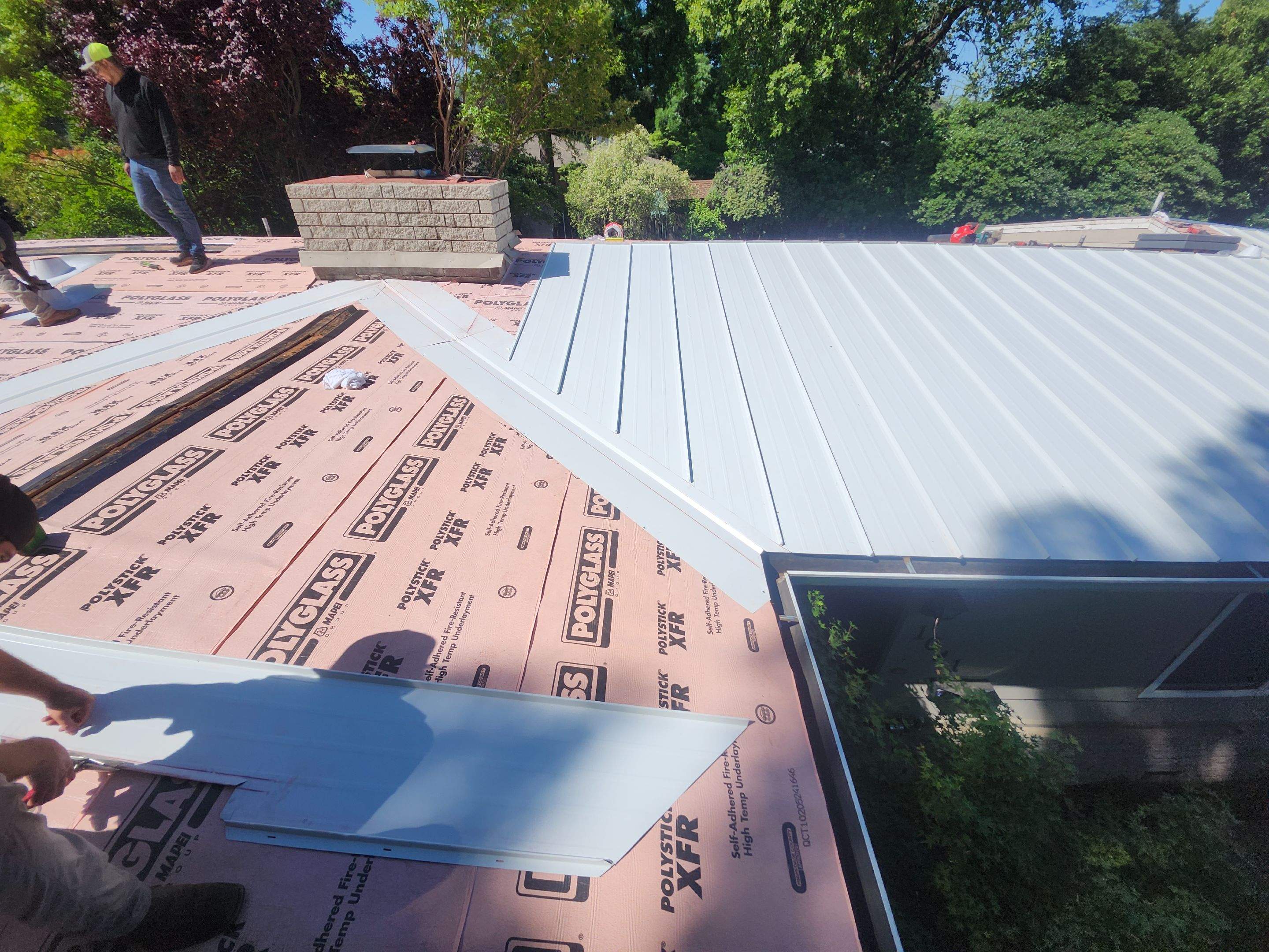 Chico Skyline White by Butte Roofing Company License #567600