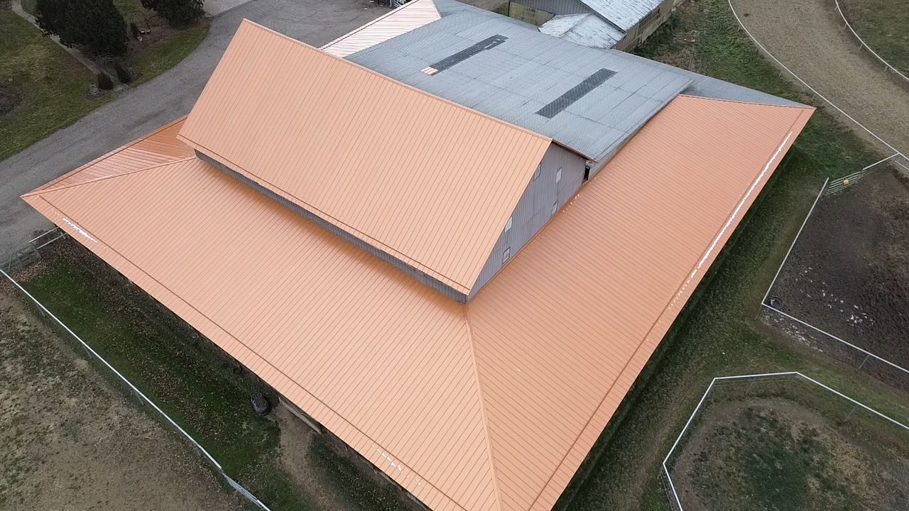 Weather Max, Color: Copper Metallic by Eagle Eye Roofing