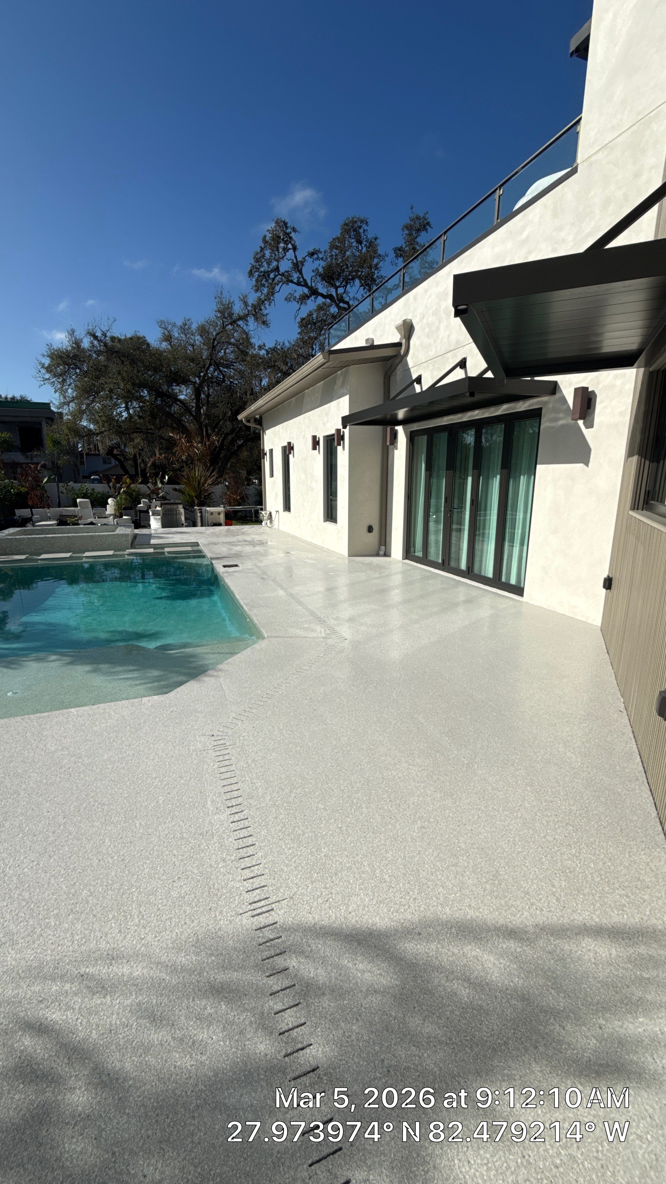 Luxury Pool Deck Coating - Simiron Certified by Performance Floors & Coating