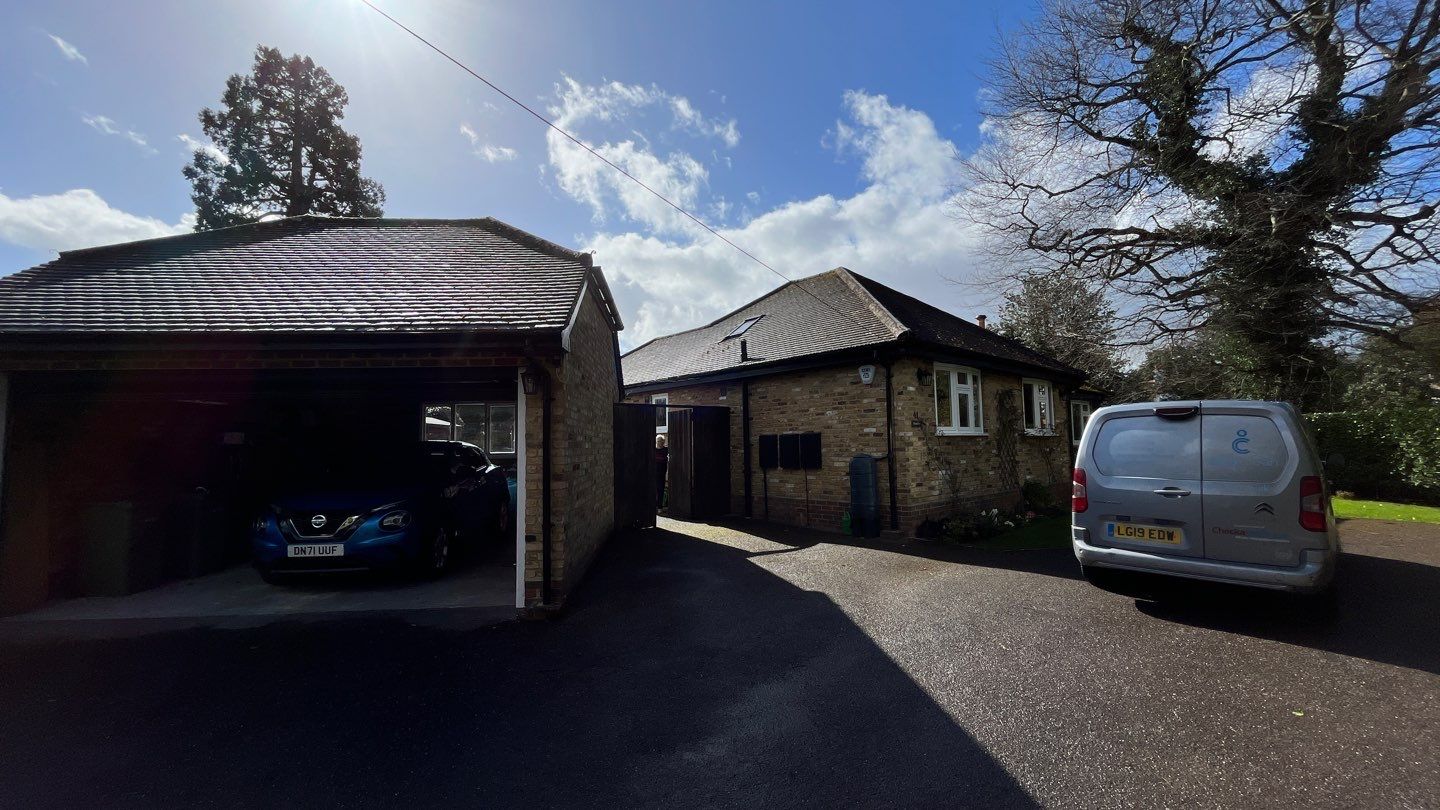 Roof Clean - Biocide Treatment using Honda 15lpm Low Pressure Washing Machine by Ges Exterior Cleaning ltd