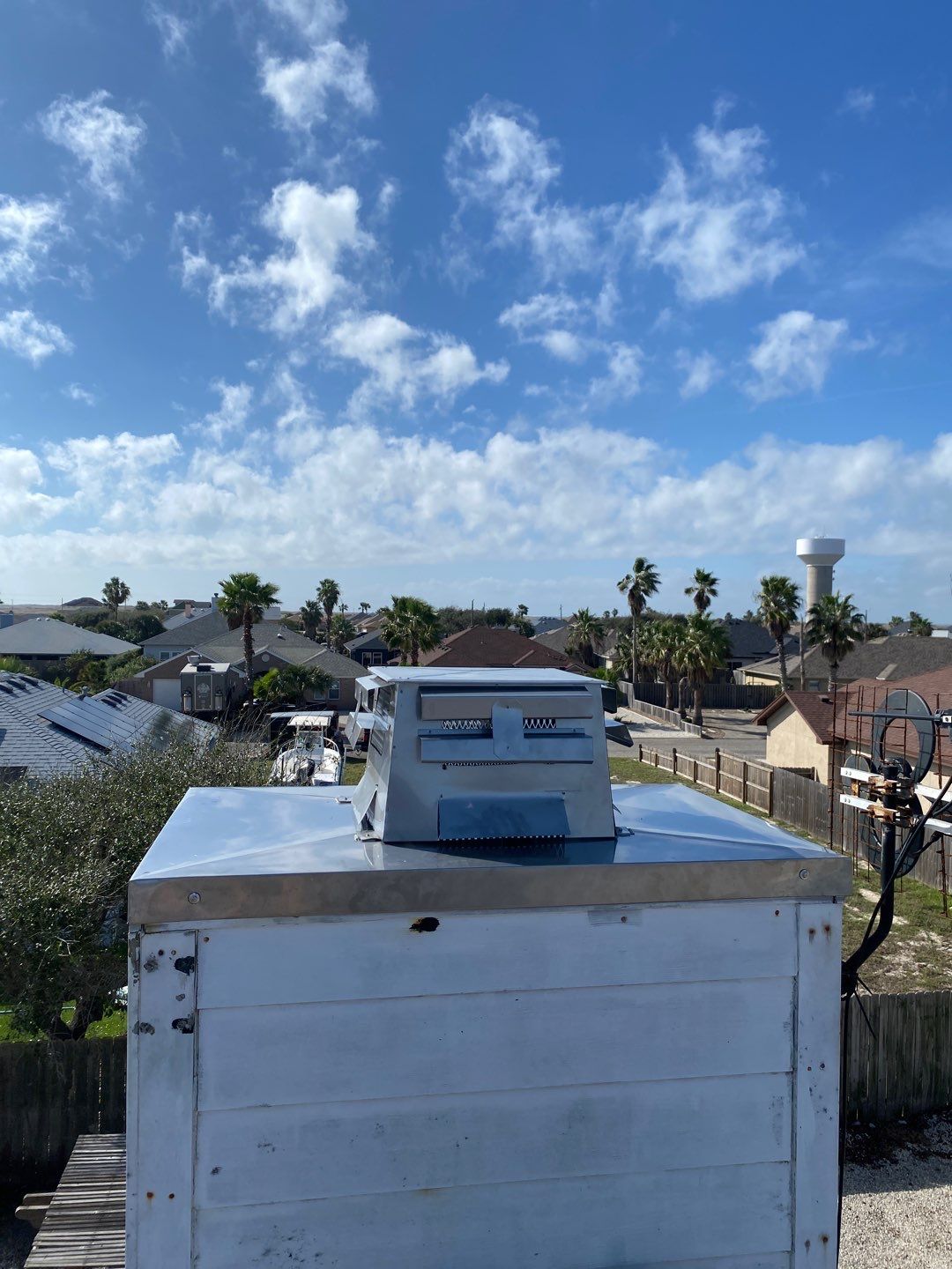 Residential Roofing Repair using Custom Fabricated Stainless Steel by Lighthouse Roofing