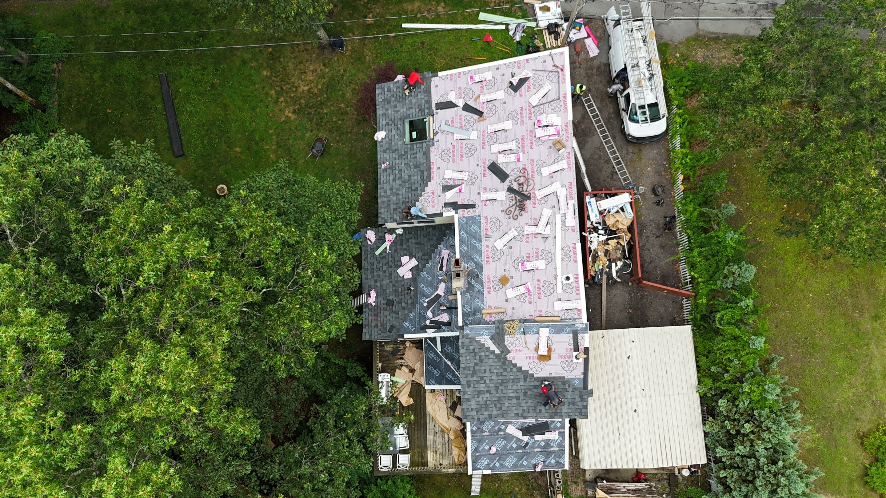 Roof, Window, and Wall Flashing Upgrade in Groton, MA by Mighty Dog Roofing of Greater Middlesex County