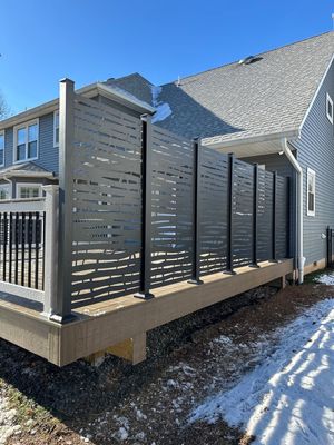 New Deck in Scotch Plains, New Jersey