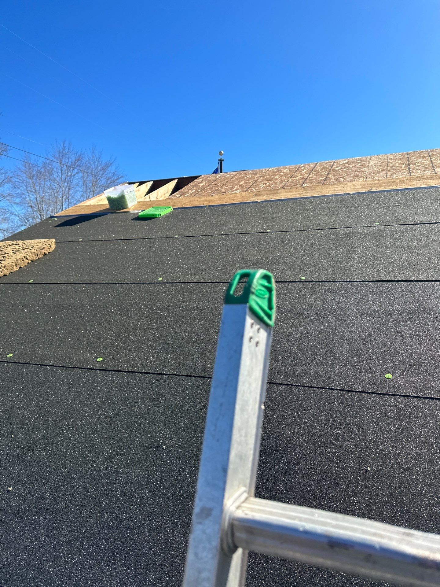 Residential Roofing Installation using GAF Timberline HDZ Charcoal by Nitro Roofing and Construction