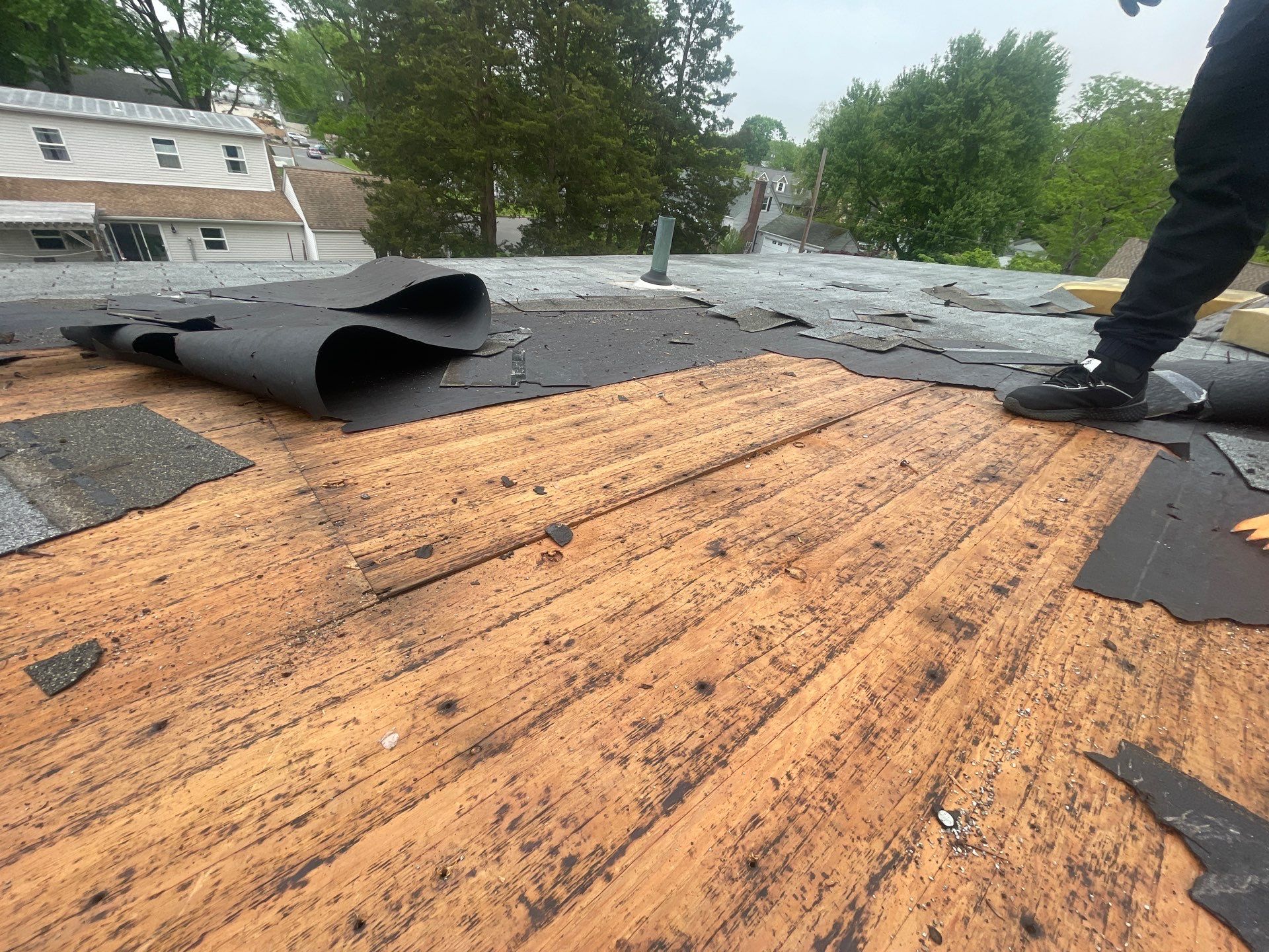 Residential Roofing Installation using Tamko Titan XT - Virginia Slate by A Plus Exterior