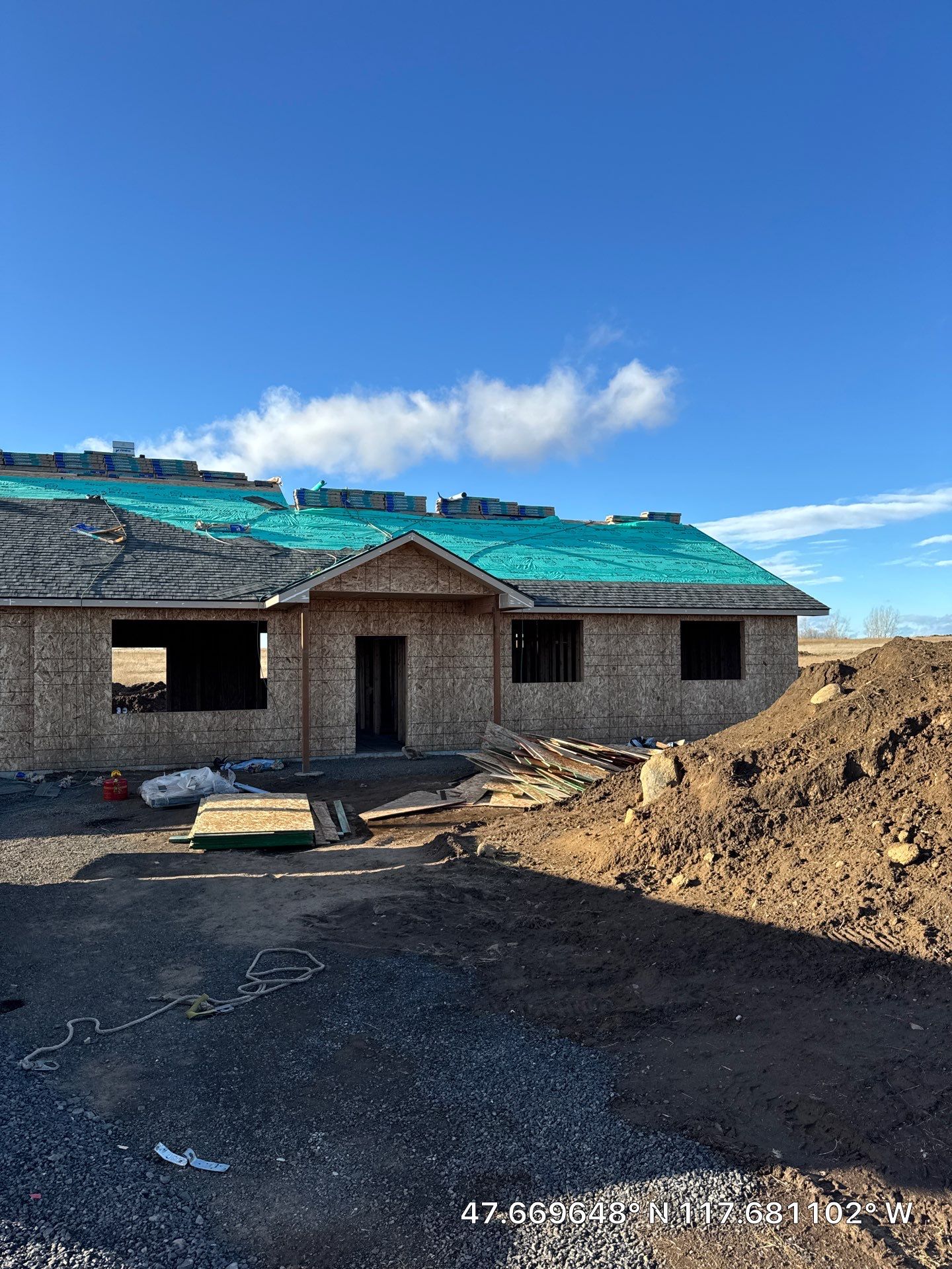 Project in Medical Lake, Washington by Alpine Roofing