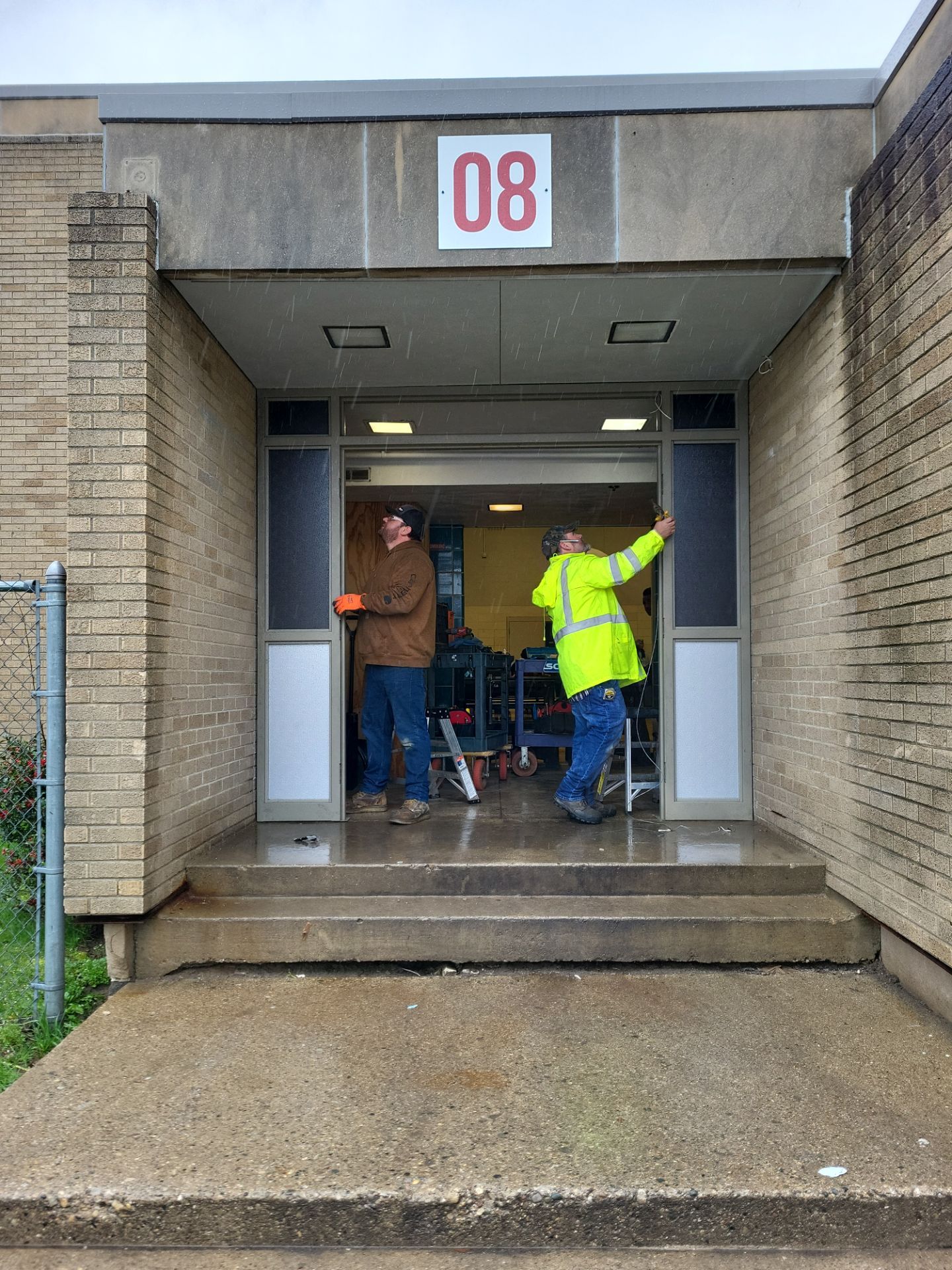 School Exterior Door Safety Upgrade using Complete Opening by FBH Architectural Security