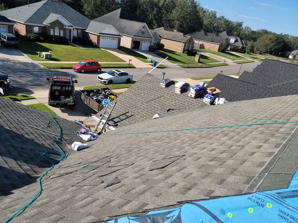 Residential Roofing Installation using Roof Replacement by American Roofing & Construction LLC