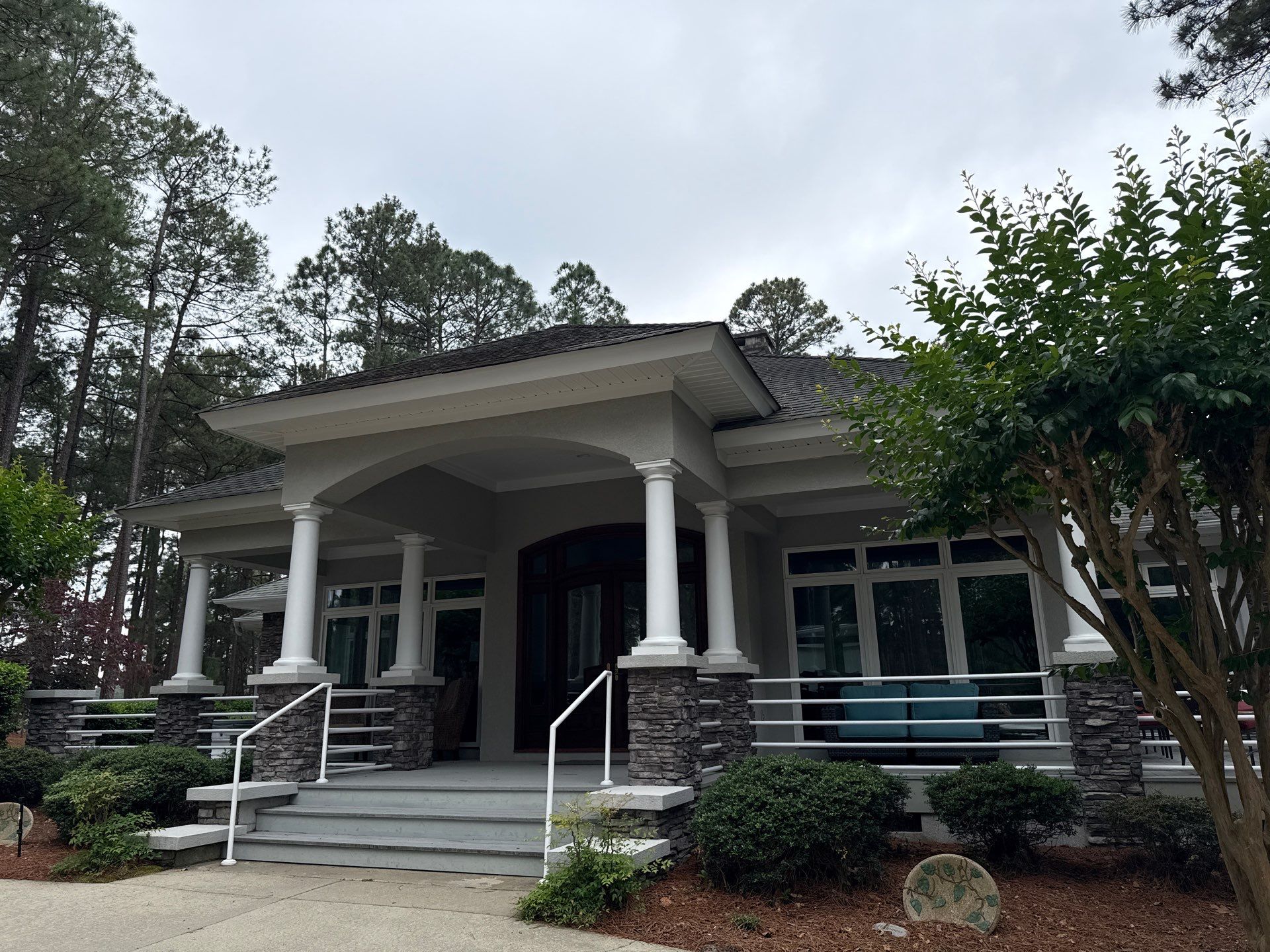 Multi-Gabled Roof Replacement with Landmark PRO Shingles in Pinehurst by Prepare The Way Roofing