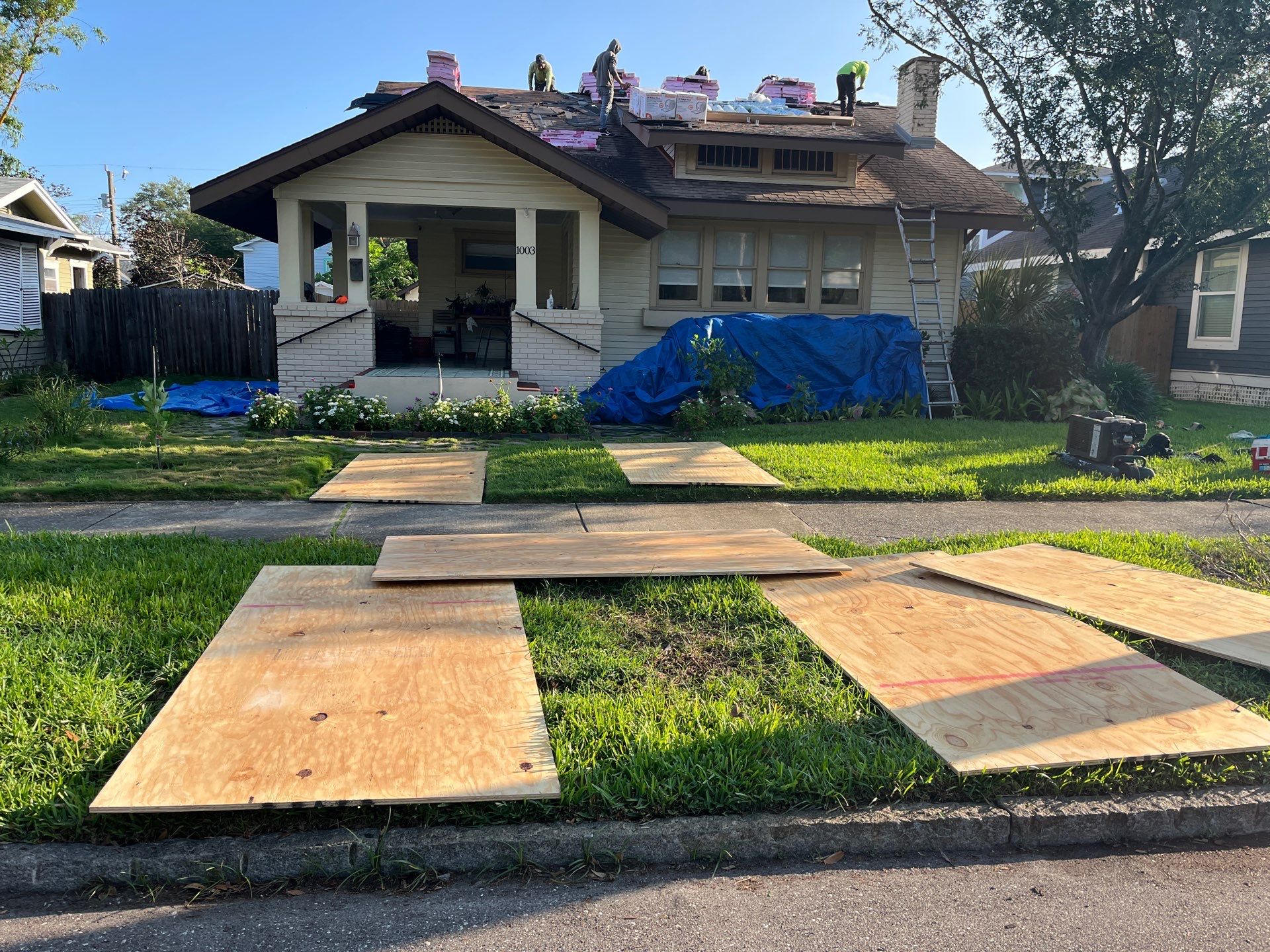 Project in St. Petersburg 33704 by Mitchell Roofing Company LLC 