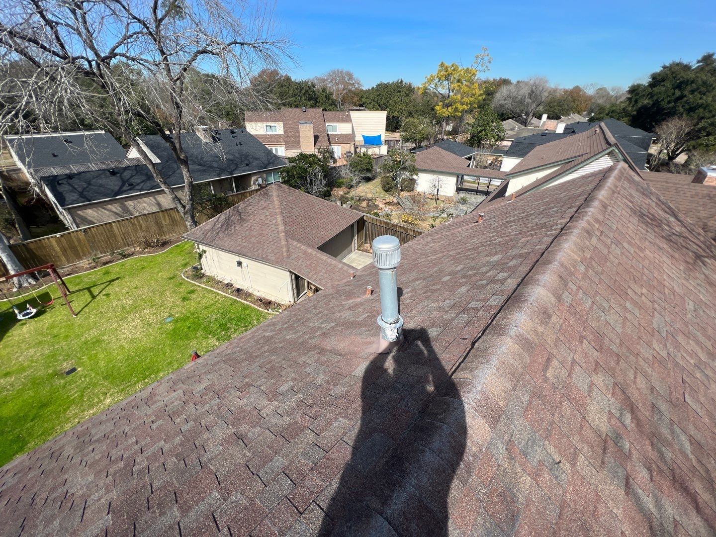 IKO Cambridge Weathered Wood by HHH Roofing & Construction