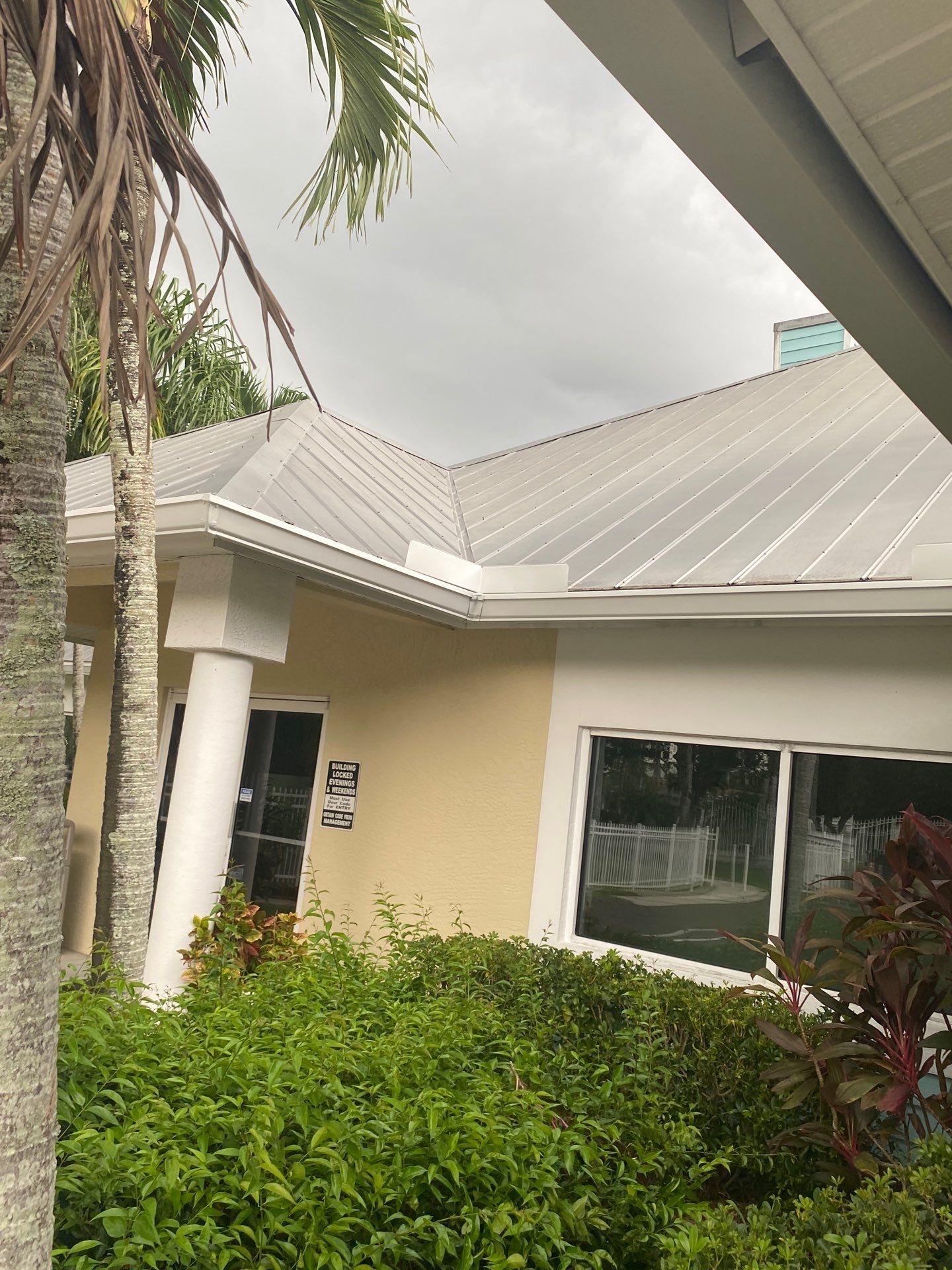 White K-Style Gutters in Fort Myers FL by Gutter Professors