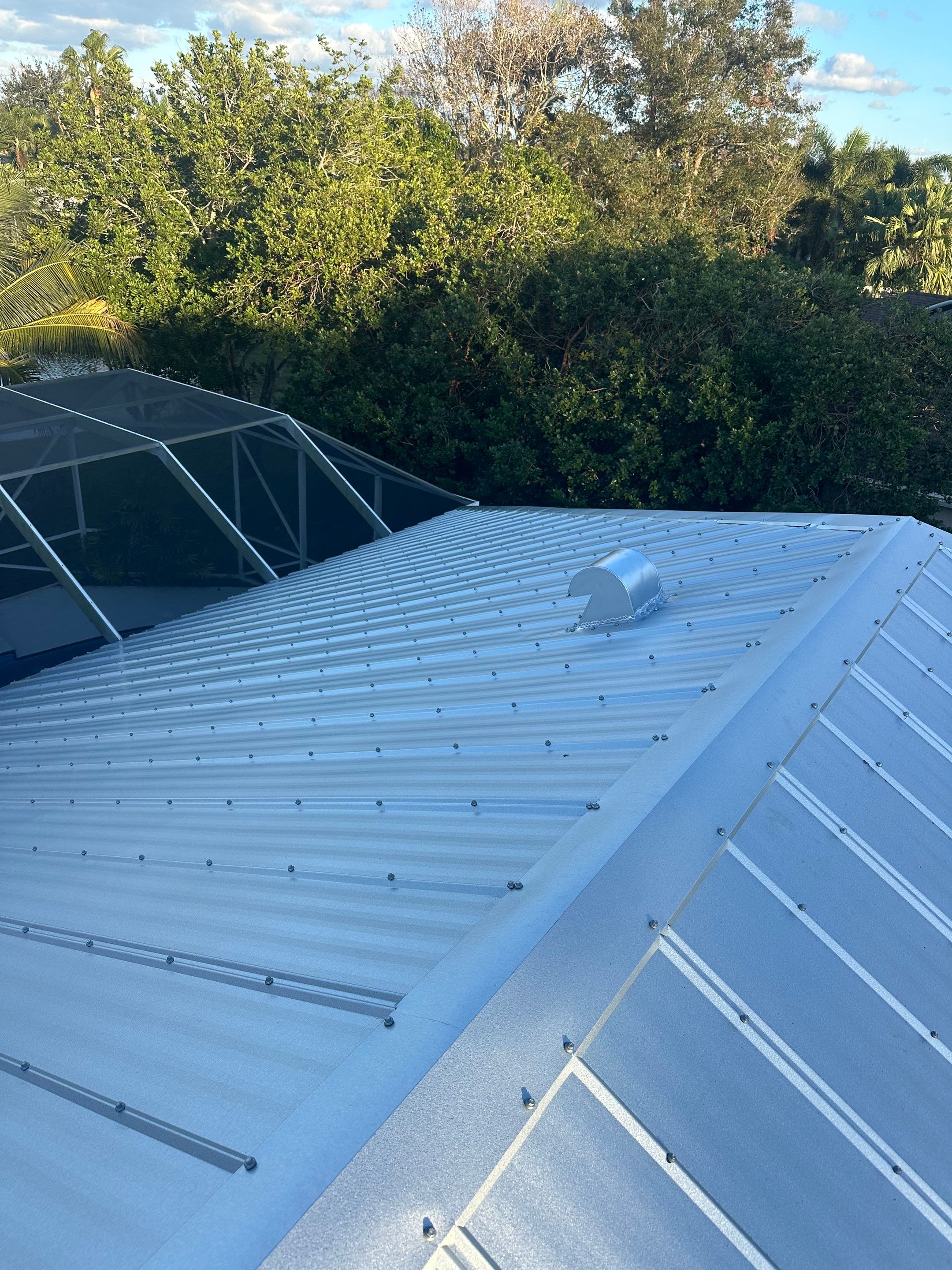 5-V Crimp Metal Roof Replacement by Sailfish Roofing
