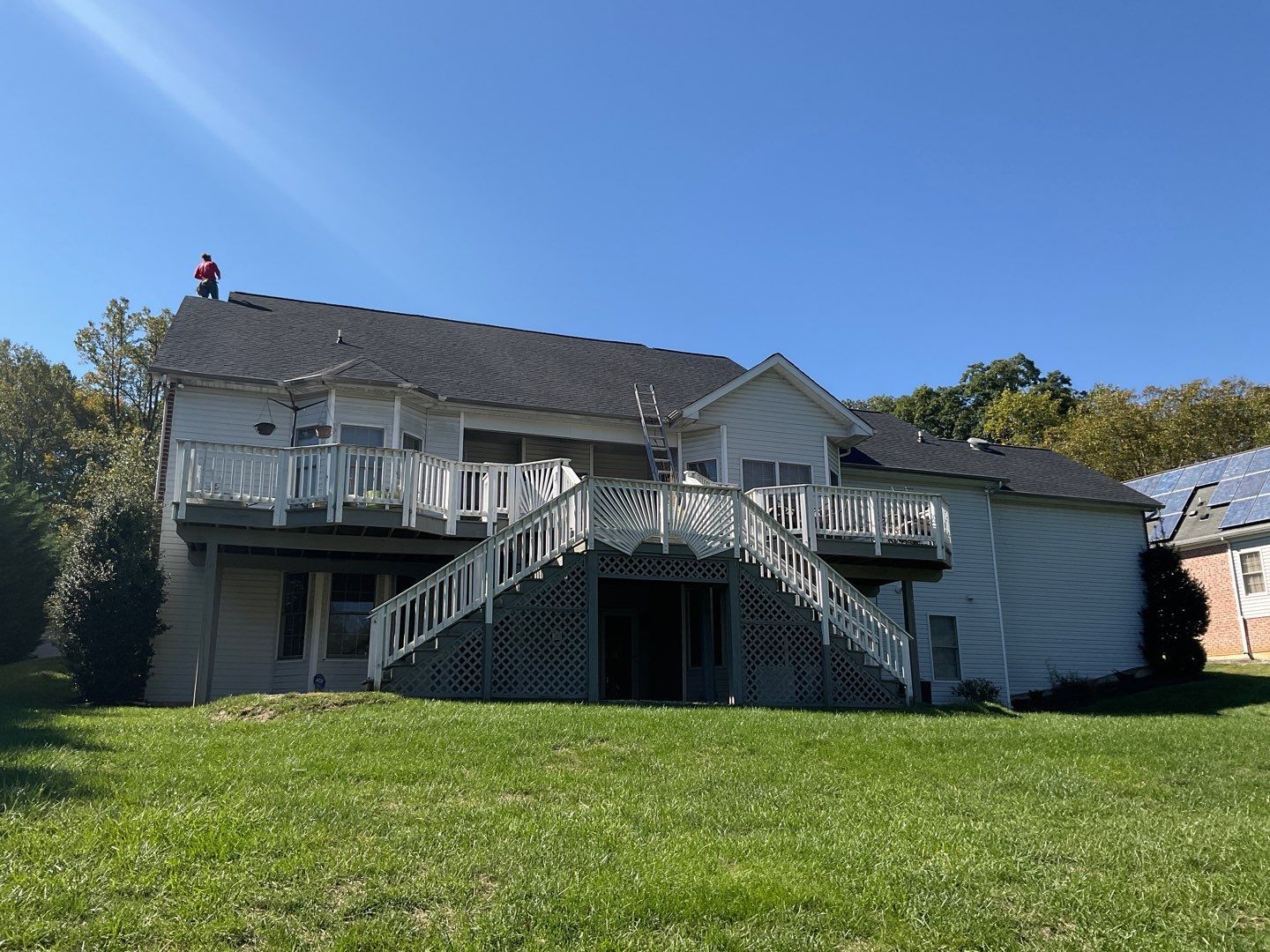 Residential Roofing Installation by Alpha Design Services