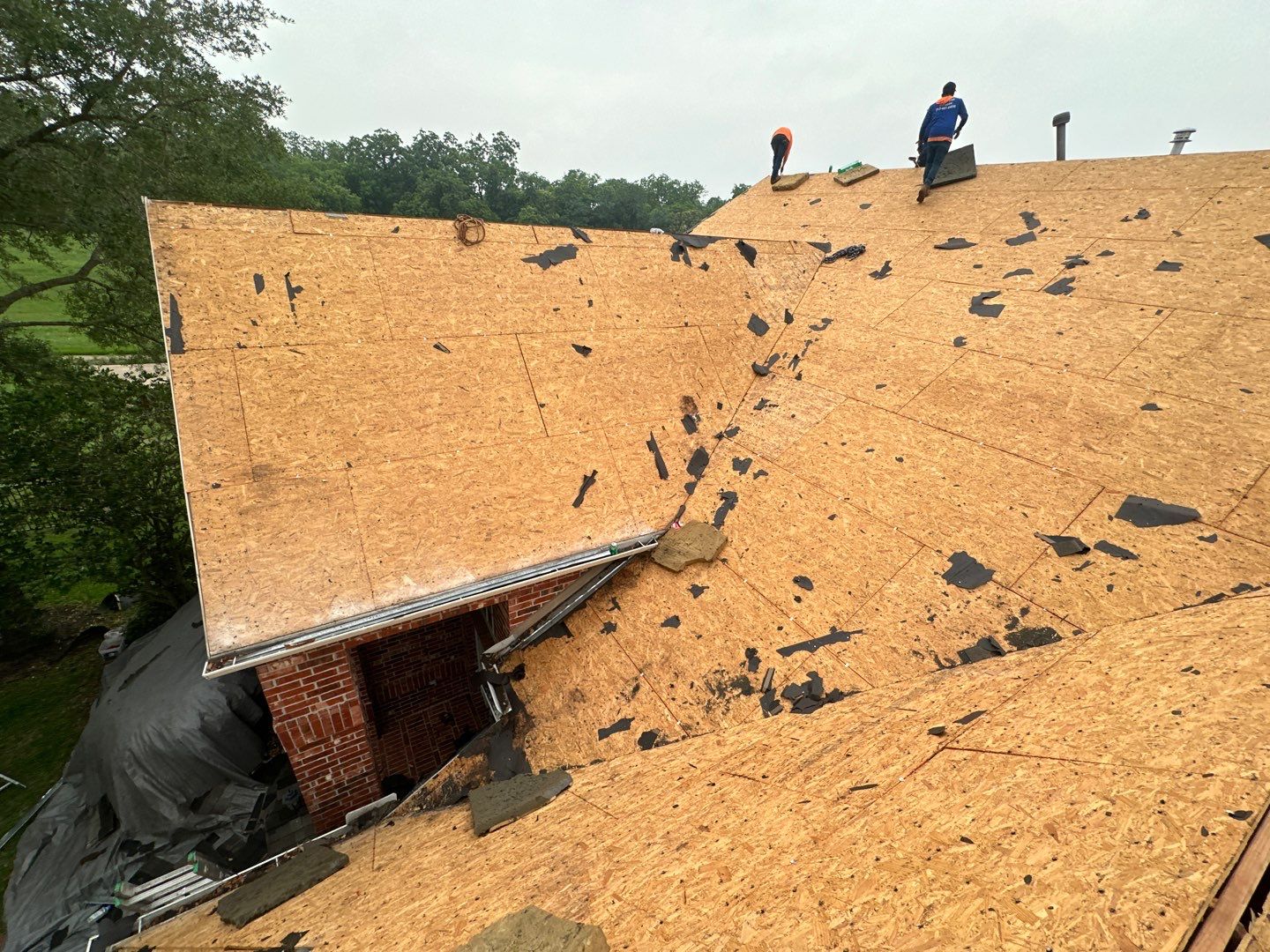 Residential Roofing Installation using Owen's Corning Duration (Lifetime) Shingles by Roof Repair Company
