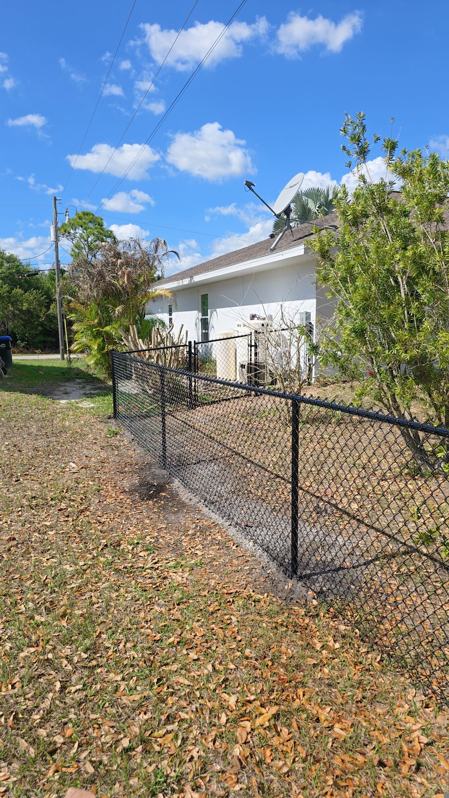 Chain Link Install in North Port by True Fence LLC