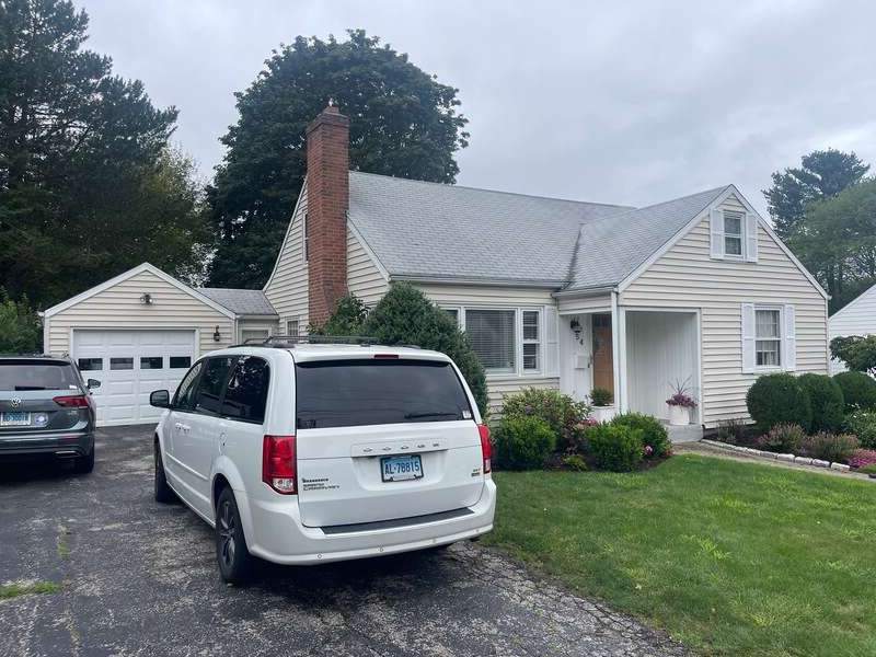 Residential Roofing Installation using Owens Corning TruDefinition Duration AR - Onyx Black & New Siding Install using Certainteed Sterling gray by A Plus Exterior