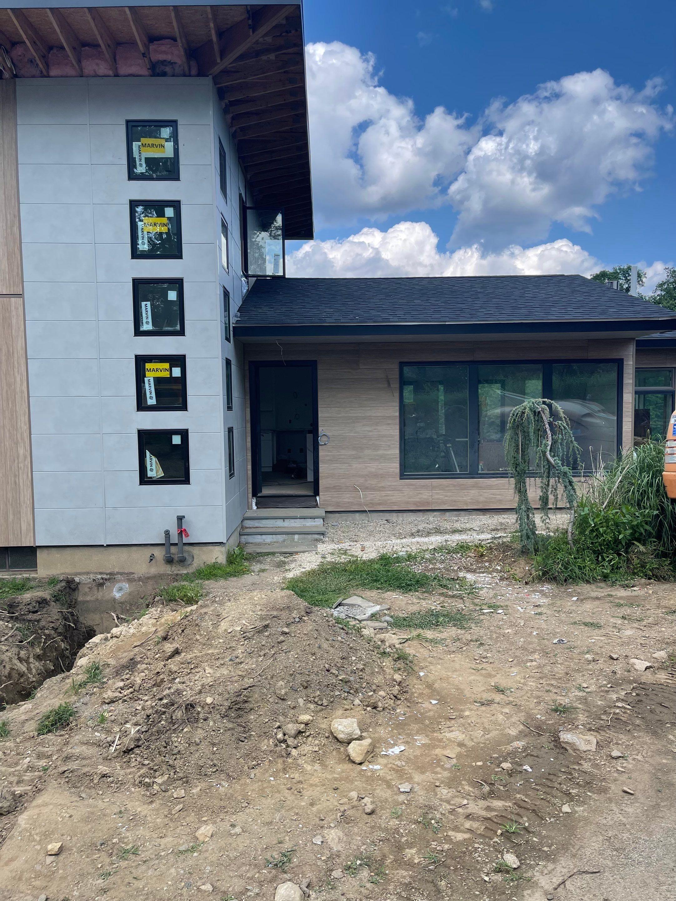 Black Gutters in wesport by A Plus Exterior