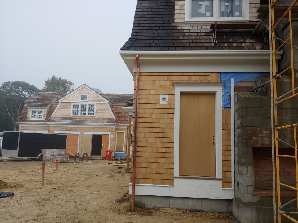 Chatham, MA Gutter Installation using 4x5 FiberGlass Gutter by Gutter Pro Enterprises