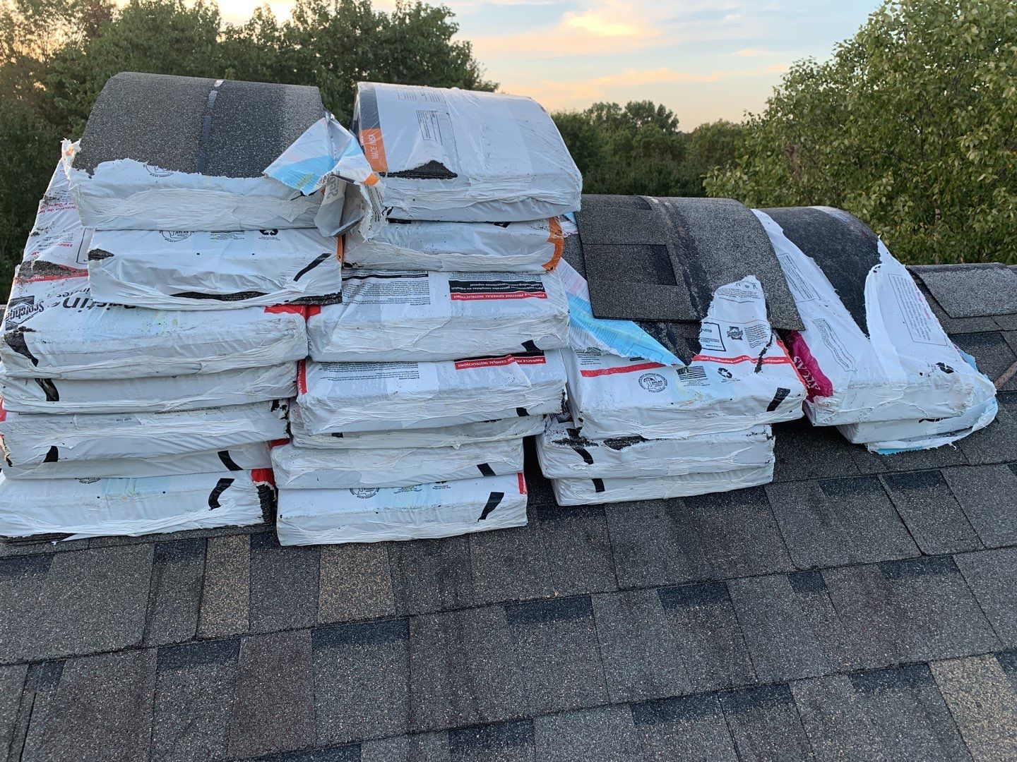 Residential Roofing Installation using Atlas Pinnacle Pristine Heather Blend by Frederick Roof Repair