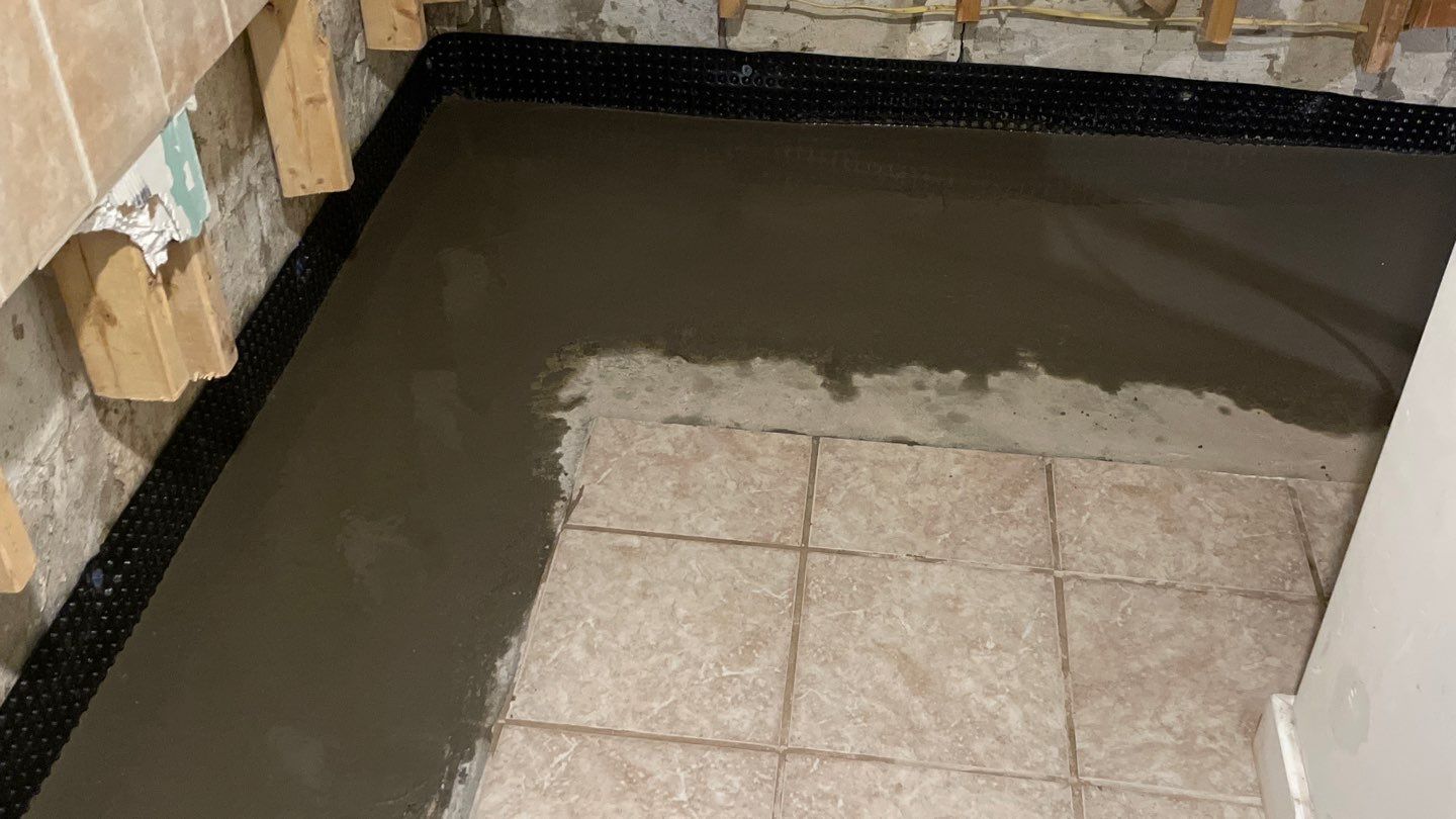 Drain Tile in Minneapolis for Kristen & Taylor by Waterproofing Northeast