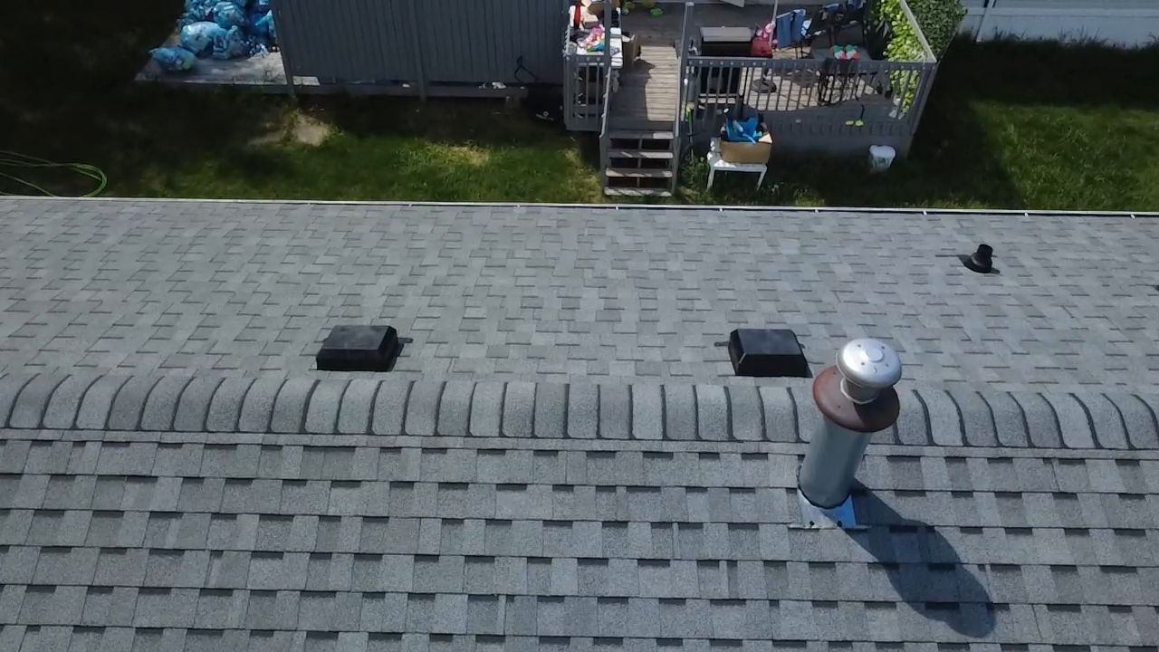 Silver Gray on Mystique  by 2thetop Roofing