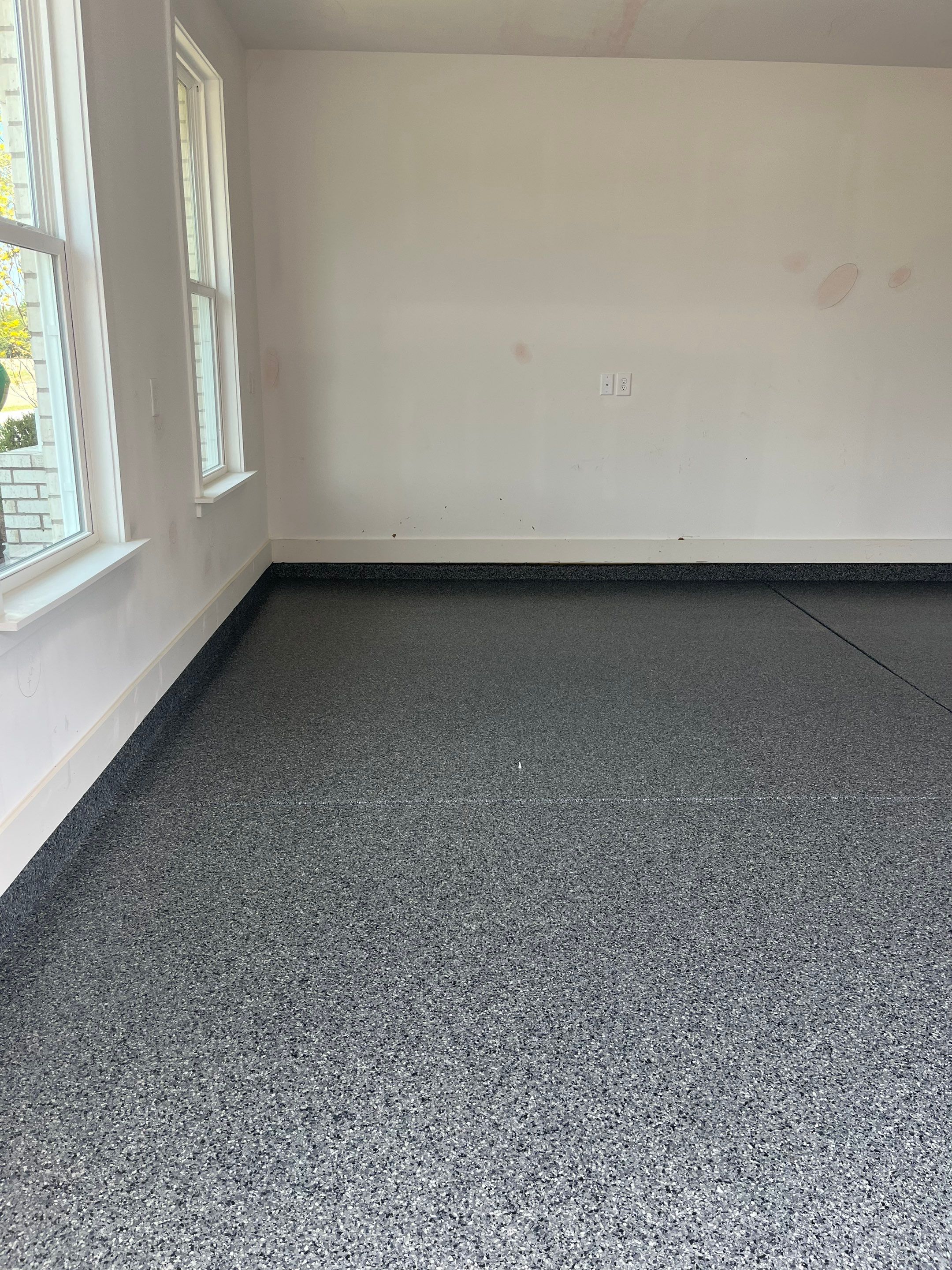 Garage Floor Coating using Nightfall by My Garage Floor Guys