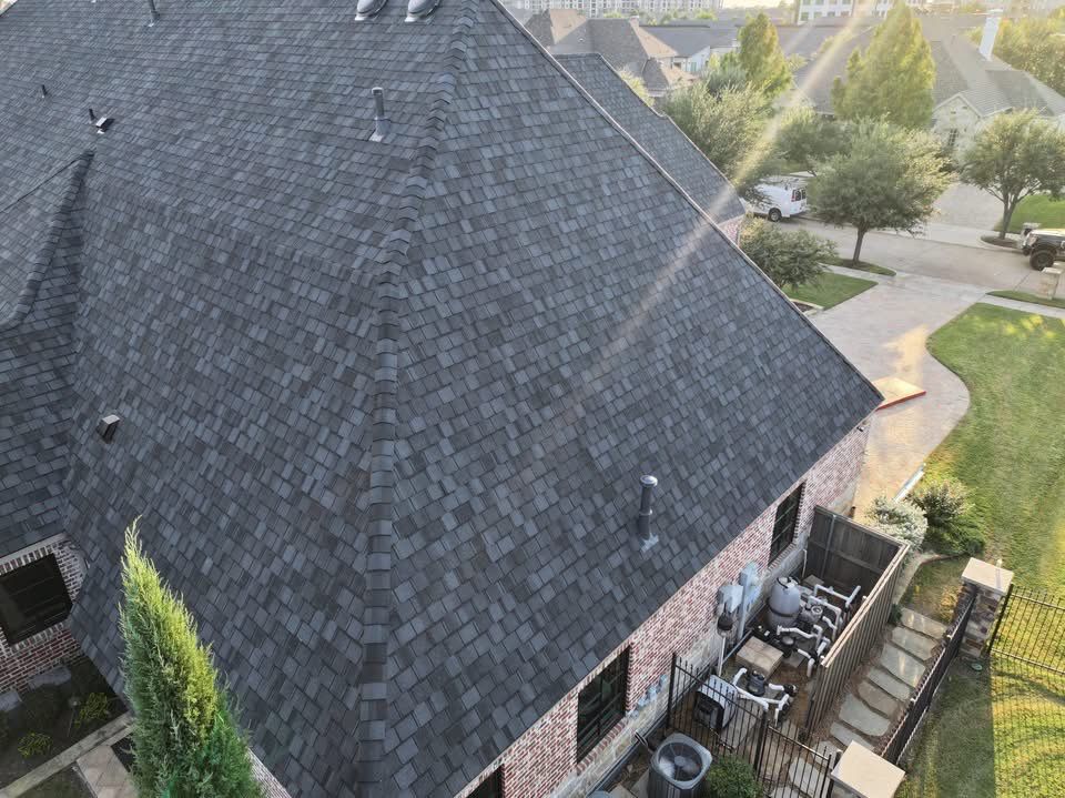 Residential Roof Replacement using CERTAINTEED BELMONT IR BLACK GRANITE by Elite Roofing LLC