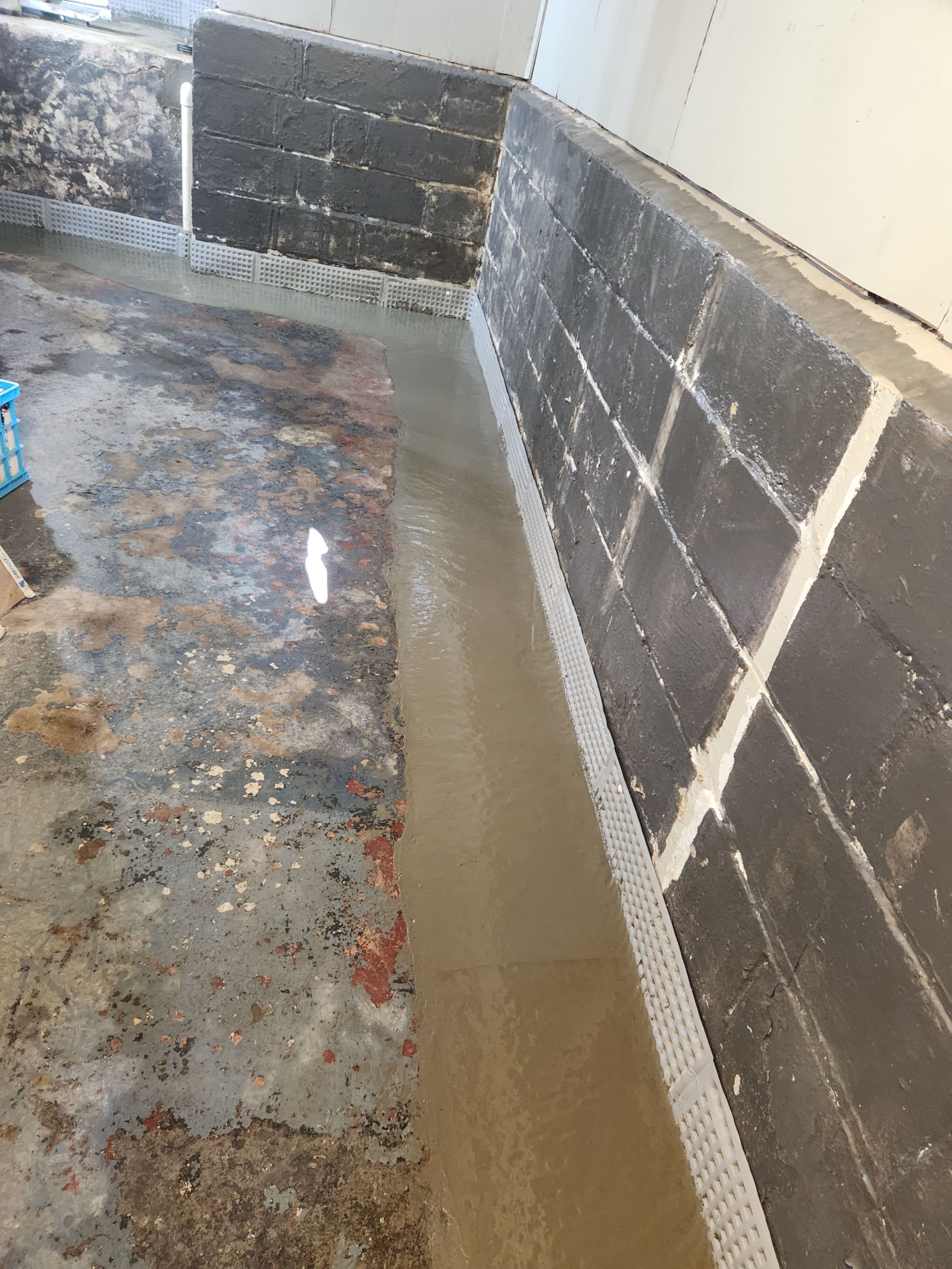 Interior French Drain East Orange NJ by Pure Service Pro, LLC 