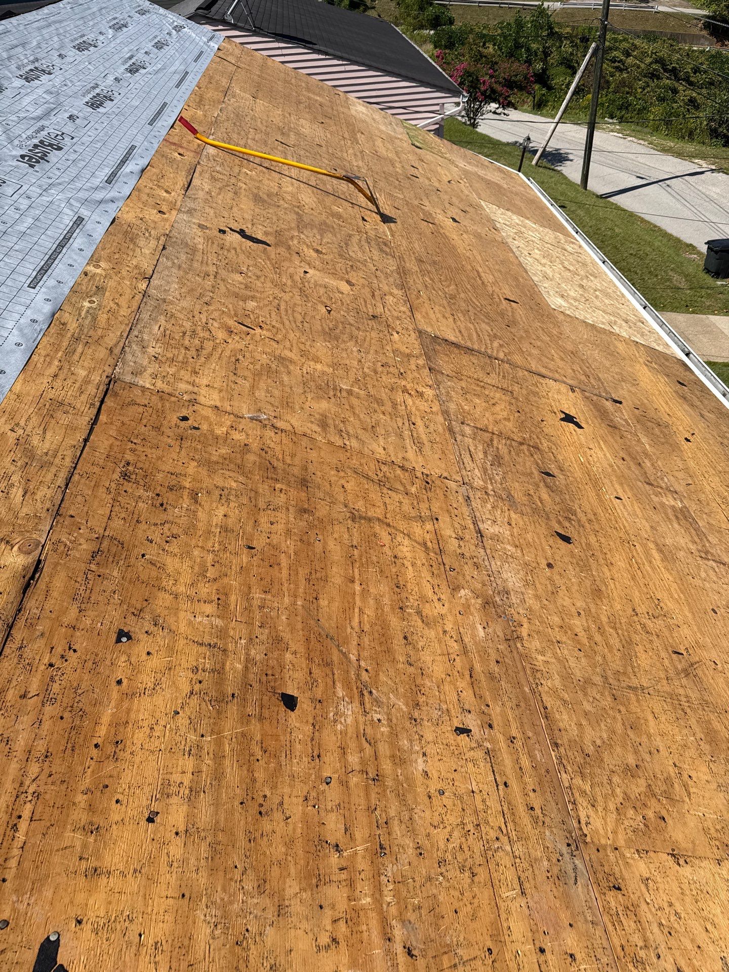 Residential Roofing Installation using GAF Timberline HDZ Barkwood by Rainstoppers Roofing