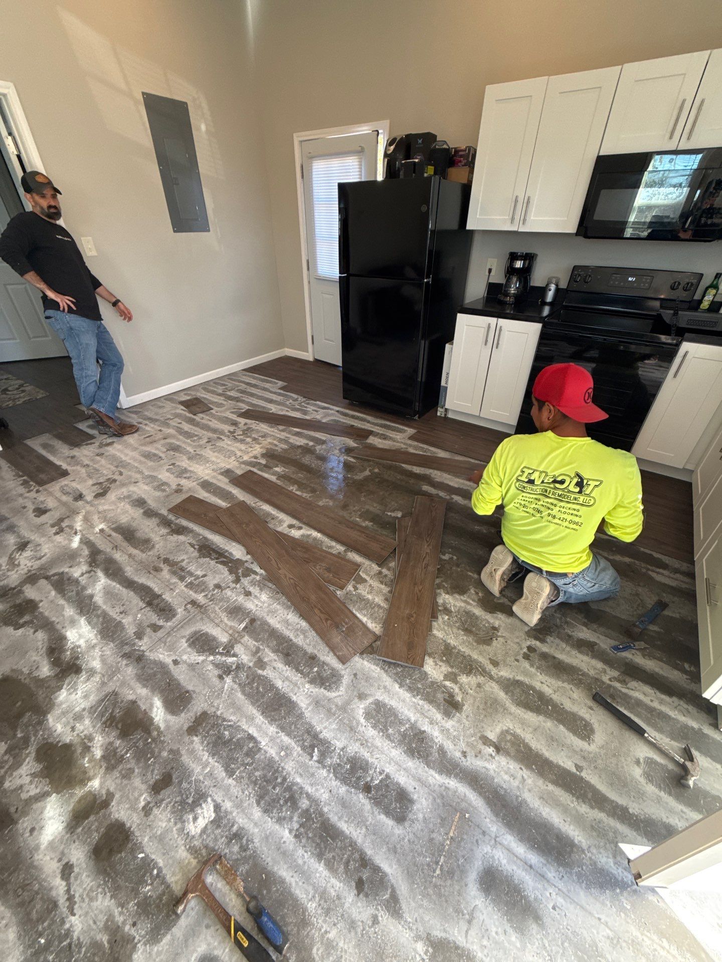 Flood Damage restoration by In & Out Construction & Remodeling, LLC