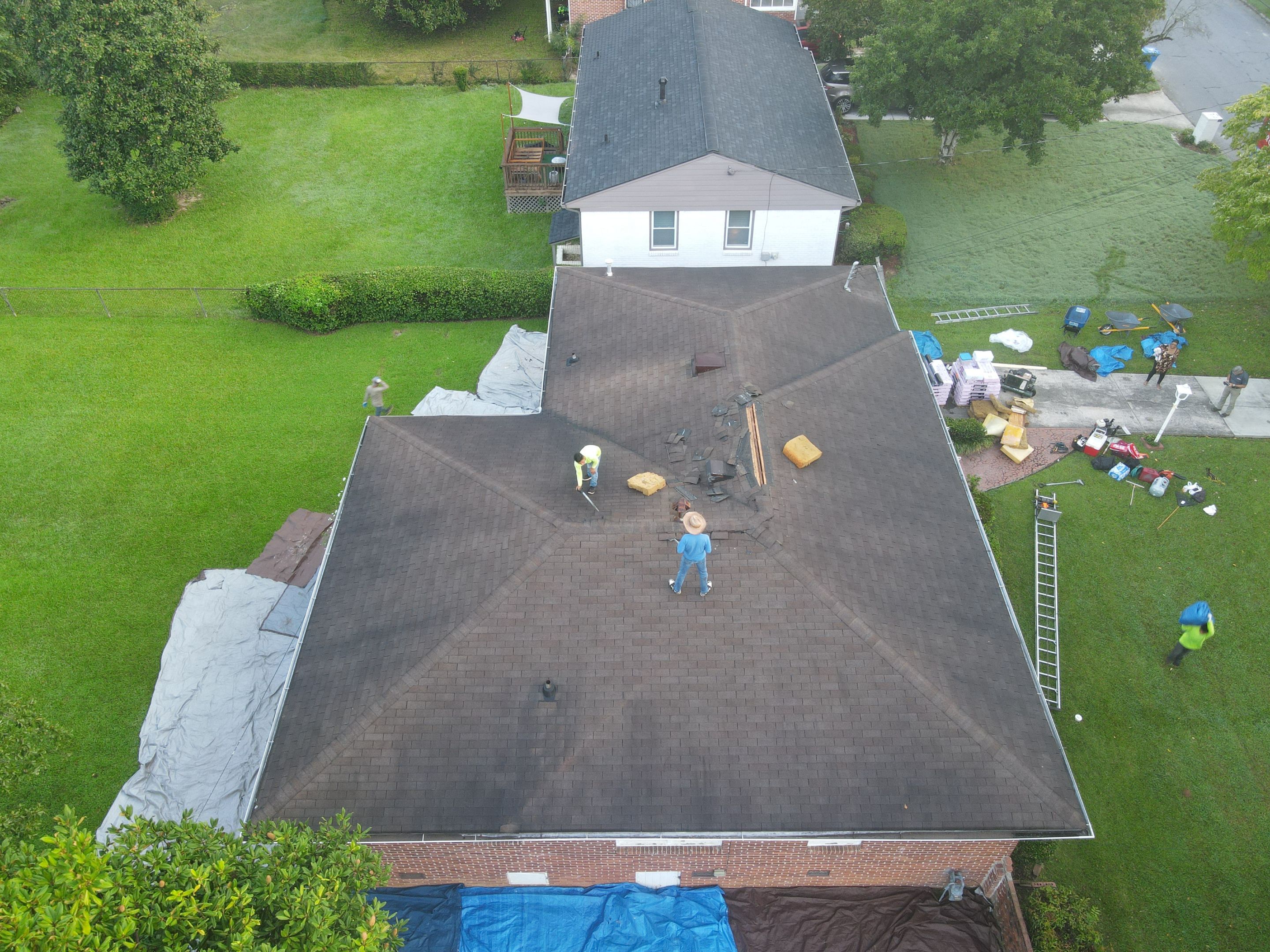 Residential Roofing Installation using Owens Corning by Inspector Roofing and Restoration