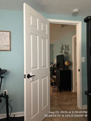 Interior Door Hardware Upgrade and Bedroom Renovation in Denver