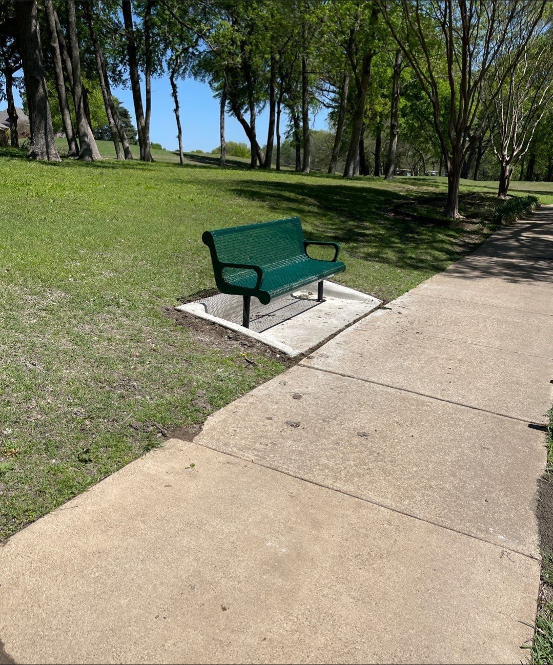 Bench Additions to Community  by SLM General Contractors & Roofing
