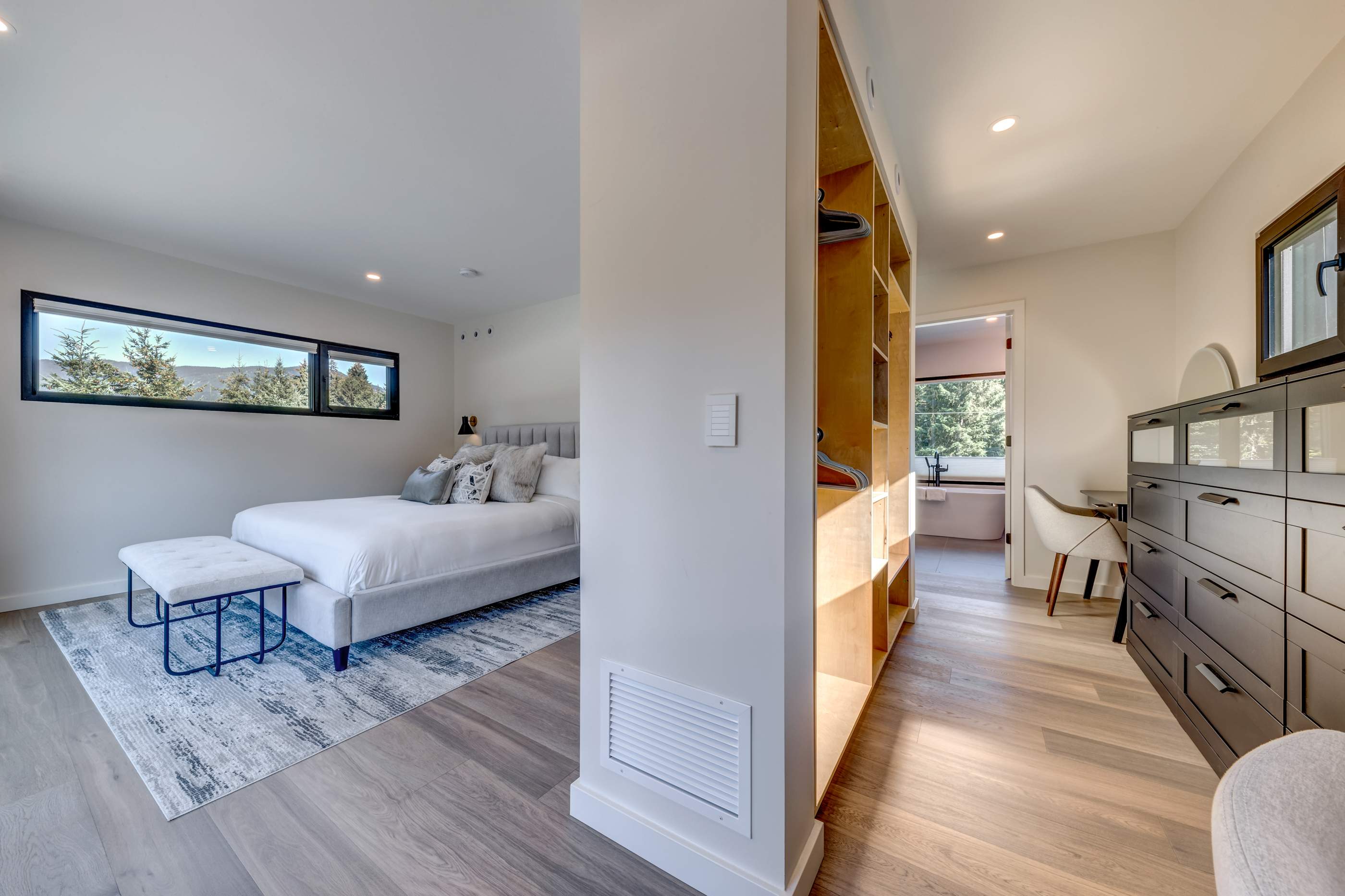 White Gold Residence – Interior & Exterior Painting + Wood Finishing- Whistler by Top Coats Professional Painting