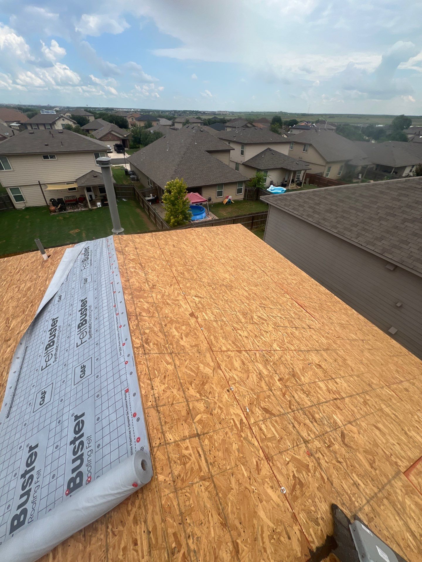 Project in San Marcos by Rhino Roofing and General Contracting, LLC