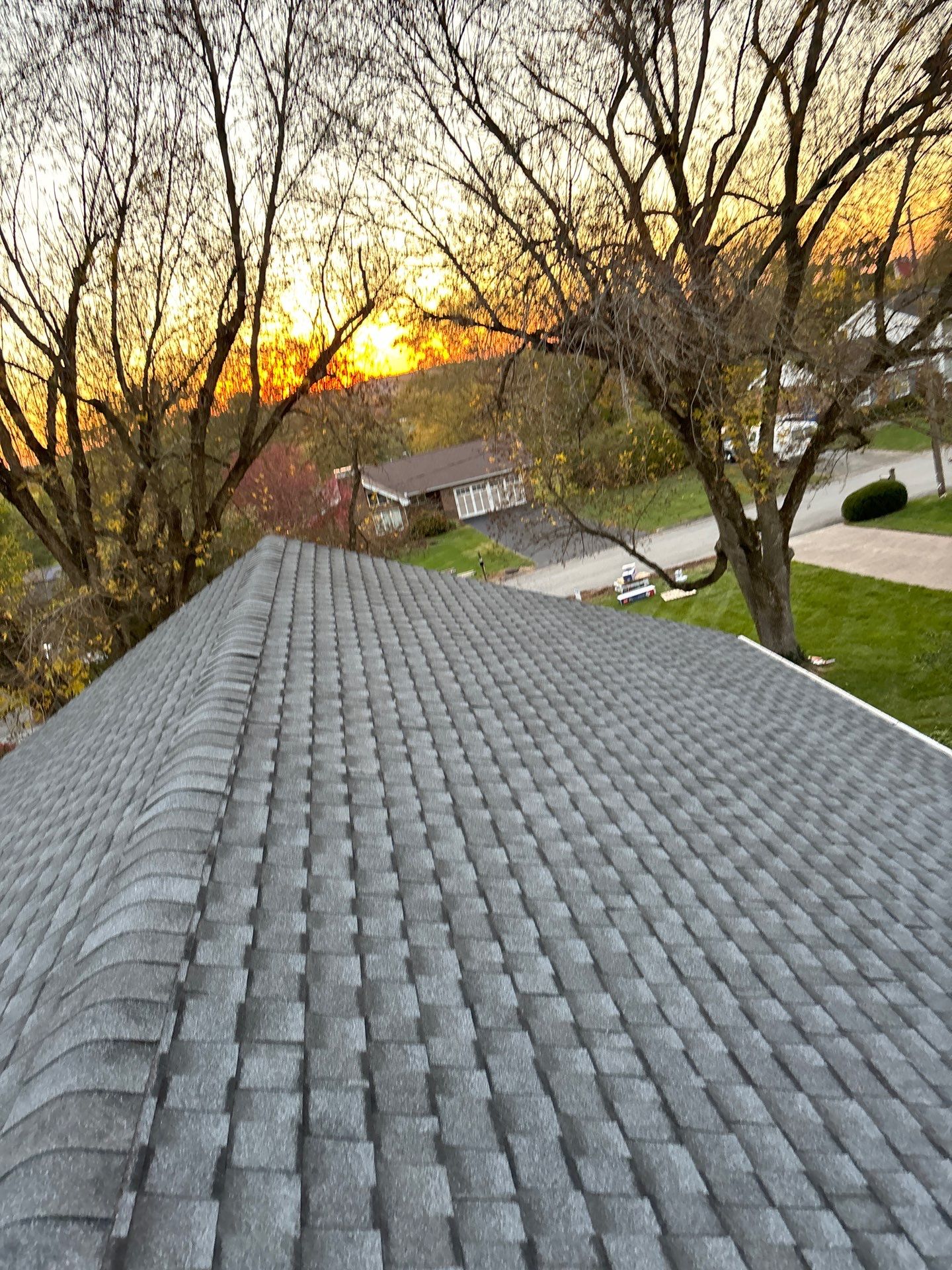 Residential Roofing Installation using Timberline UHDZ Shingles - Pewter Gray by RoofX 