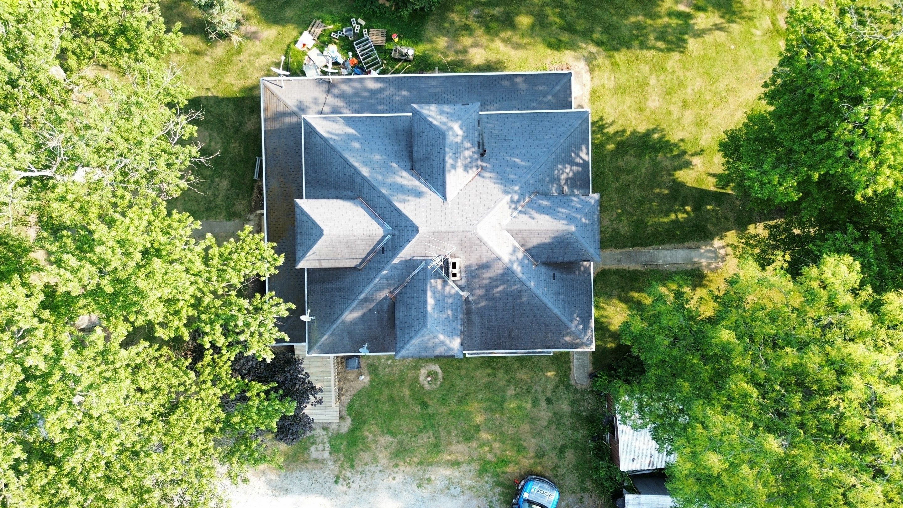 Residential Roofing Installation using Performance Panel Metal - Copper Metallic by RoofX 