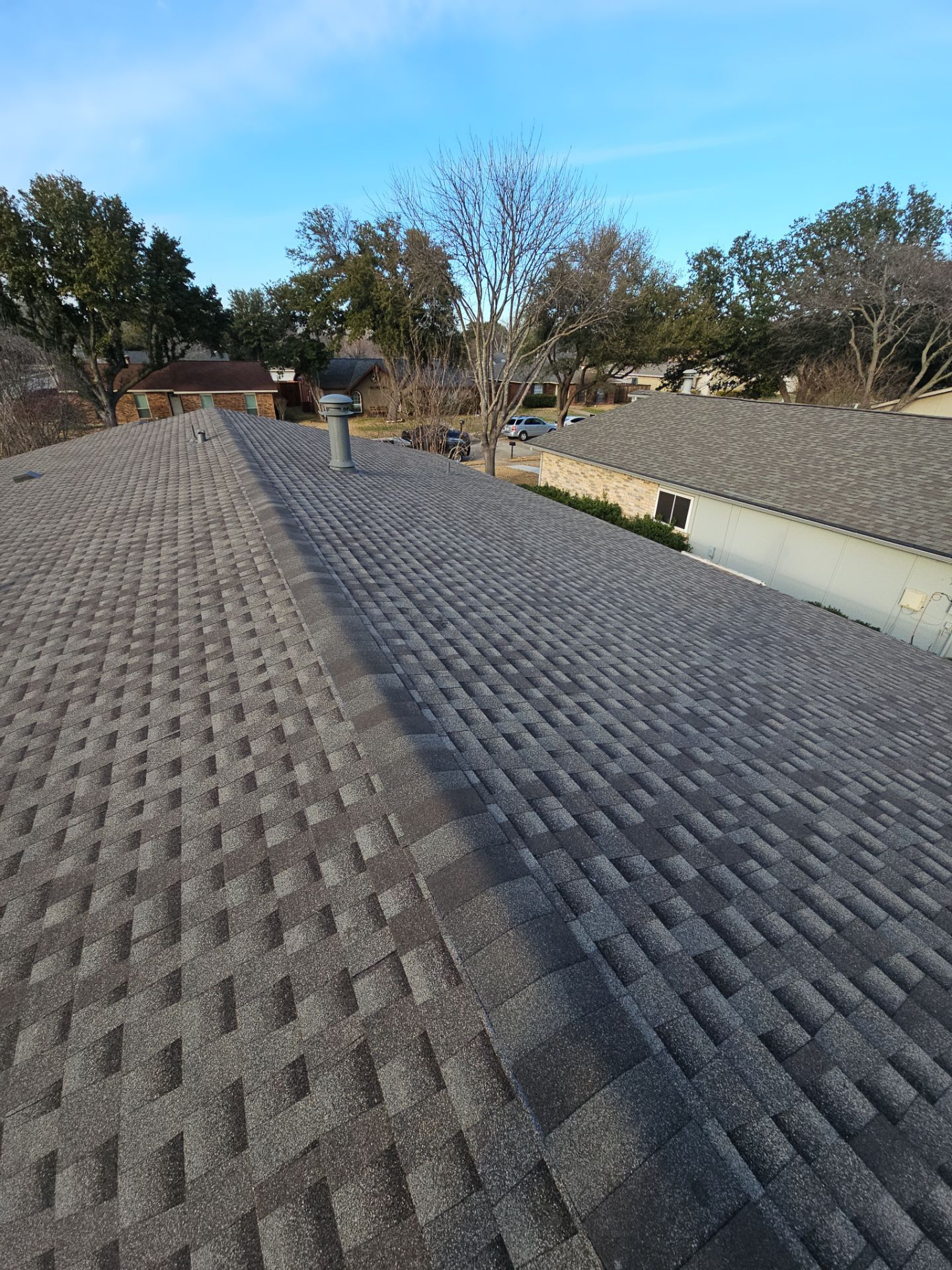 Residential Roofing Installation using GAF Timberline HDZ - Plano TX by Lighthouse Contractors