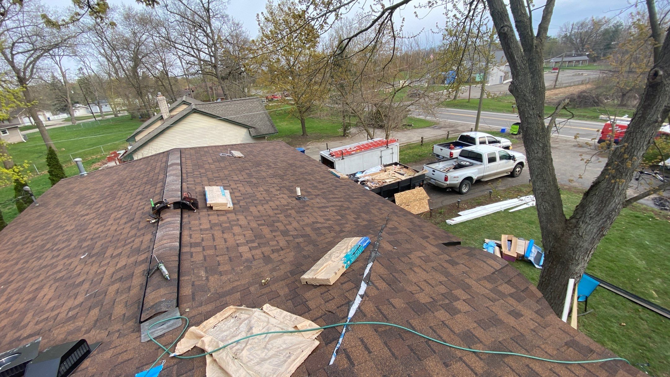 Roof Replacement using CertainTeed Landmark by 180 Contractors