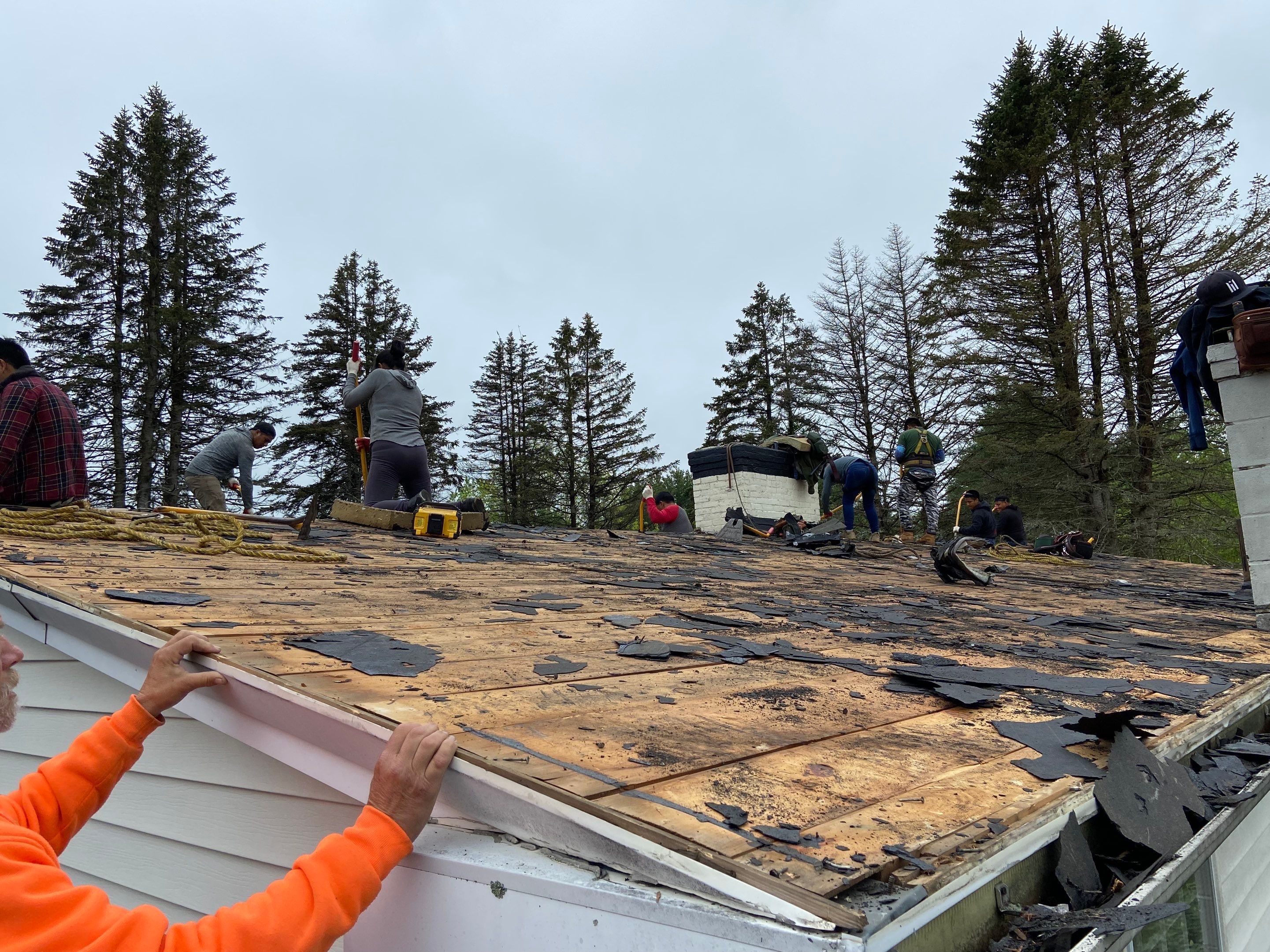 Residential Roofing Installation using GAF Timberline HDZ by Sensible Home Solutions