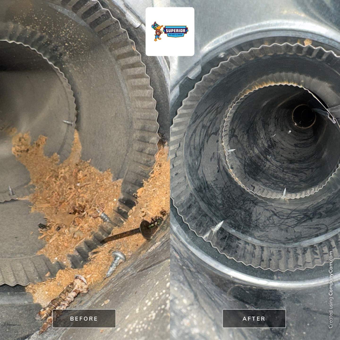 Air Duct Cleaning With a Vacuum Truck in Warren, OH by Superior Air Duct Cleaning
