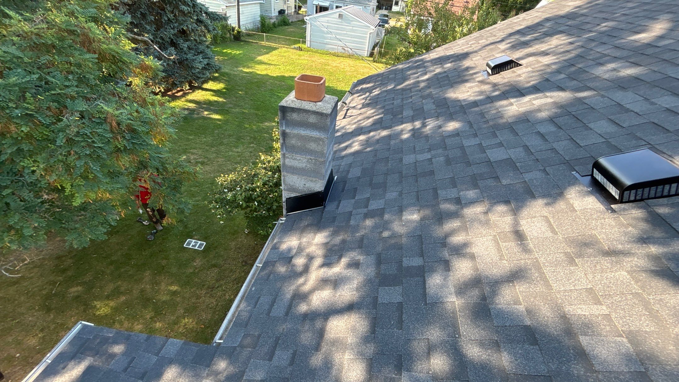 Roof Replacement using Owens Corning Onyx Black by 180 Contractors